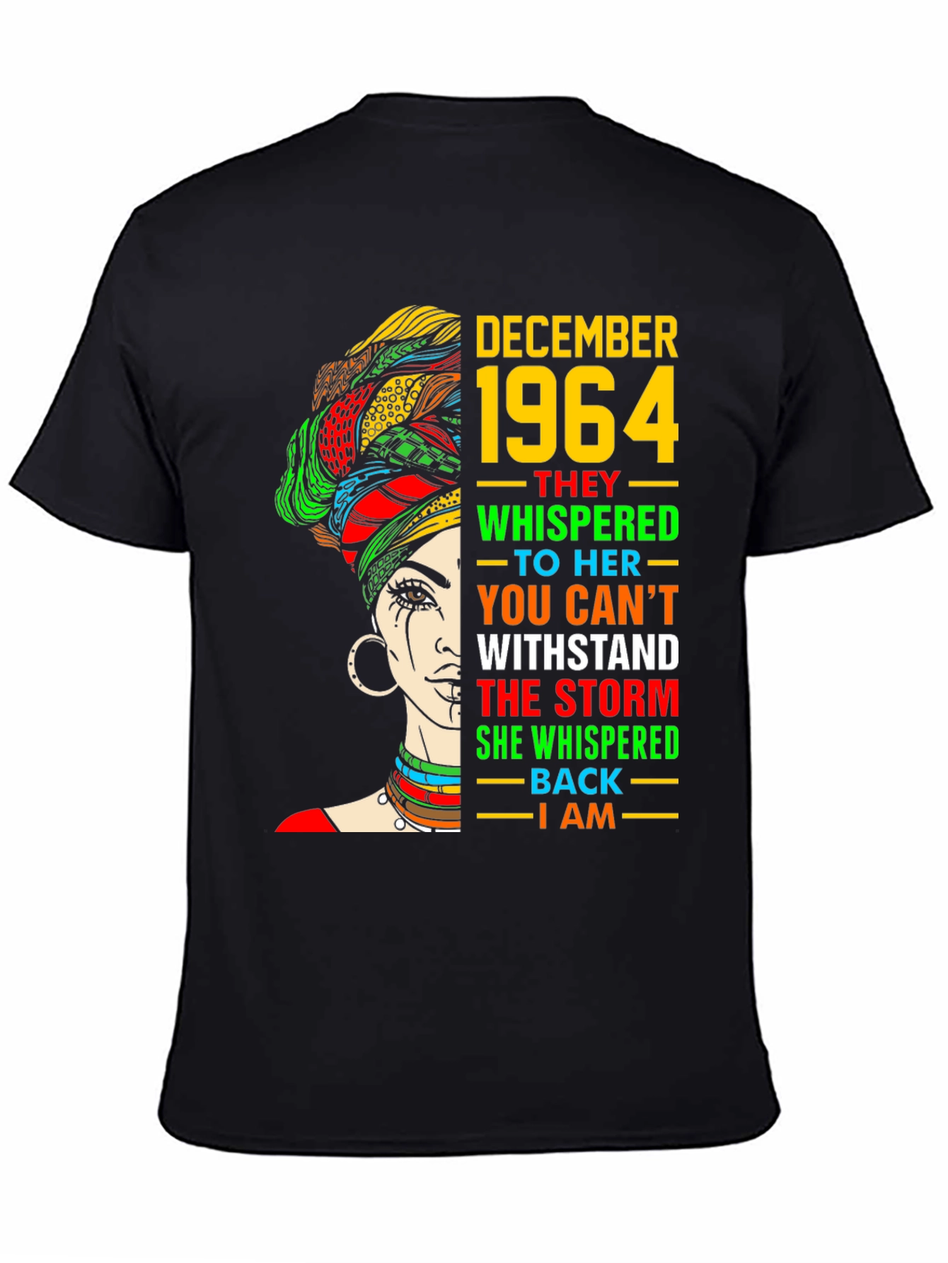 December 1964 Black Pride T-Shirt