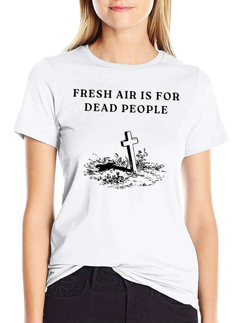 Fresh Air Dead People Graphic Tee
