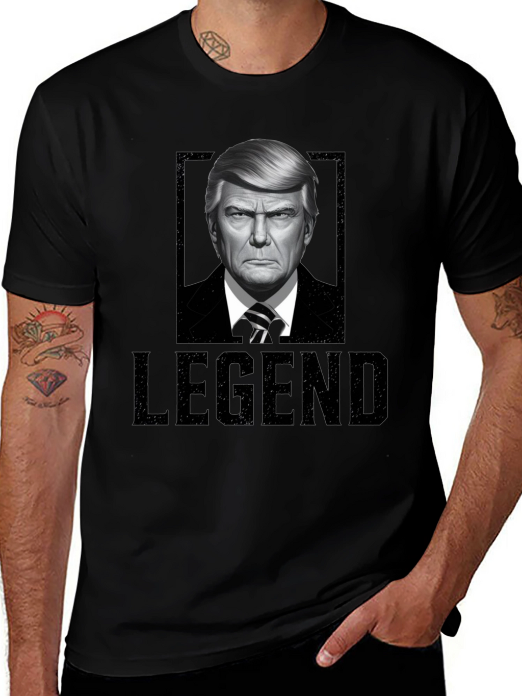 Donald Trump Legend Graphic T-Shirt