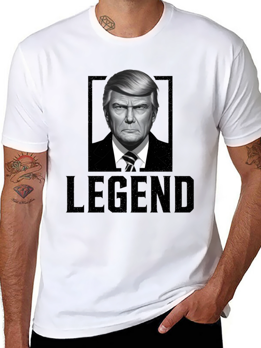 Donald Trump Legend Graphic T-Shirt