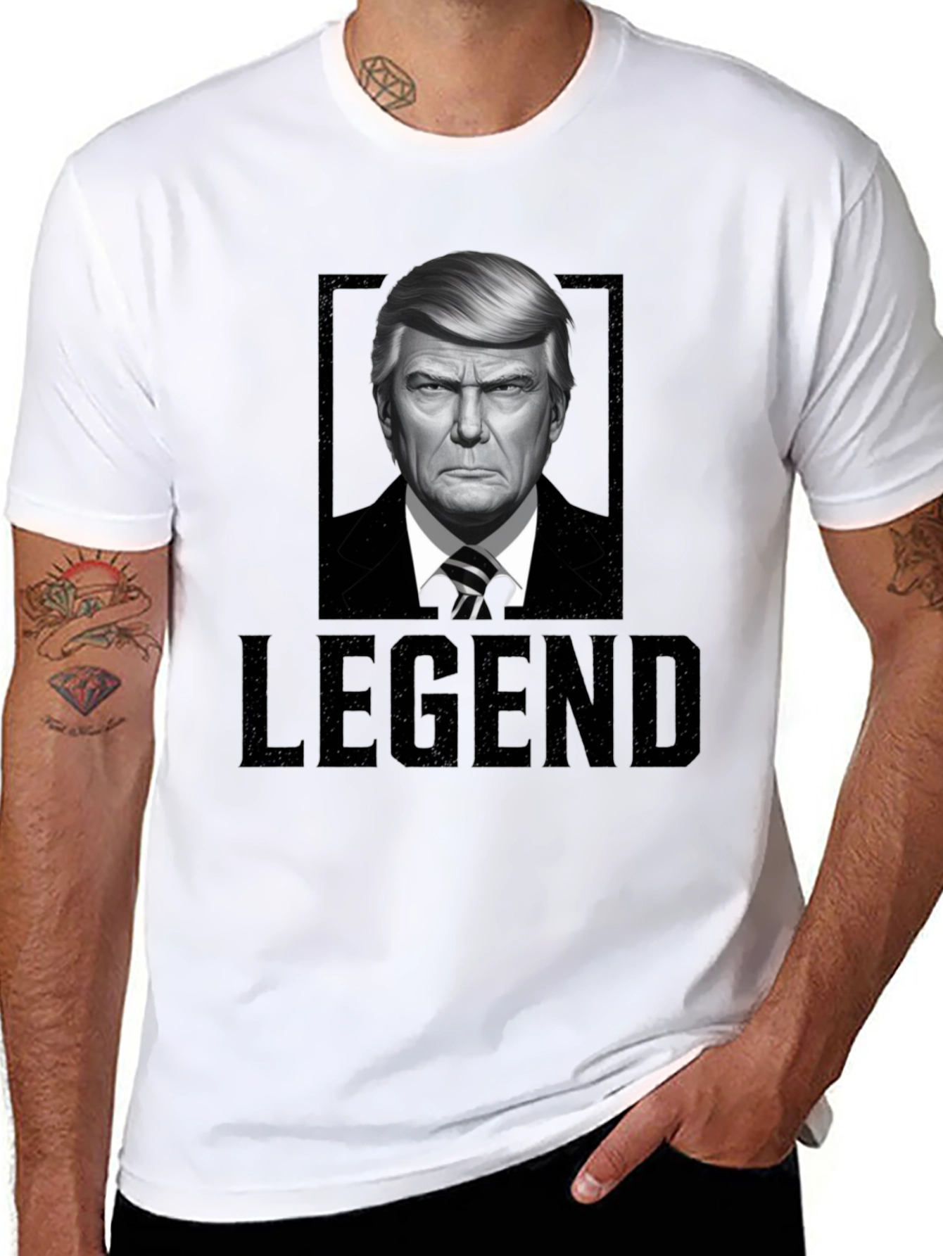 Donald Trump Legend Graphic T-Shirt