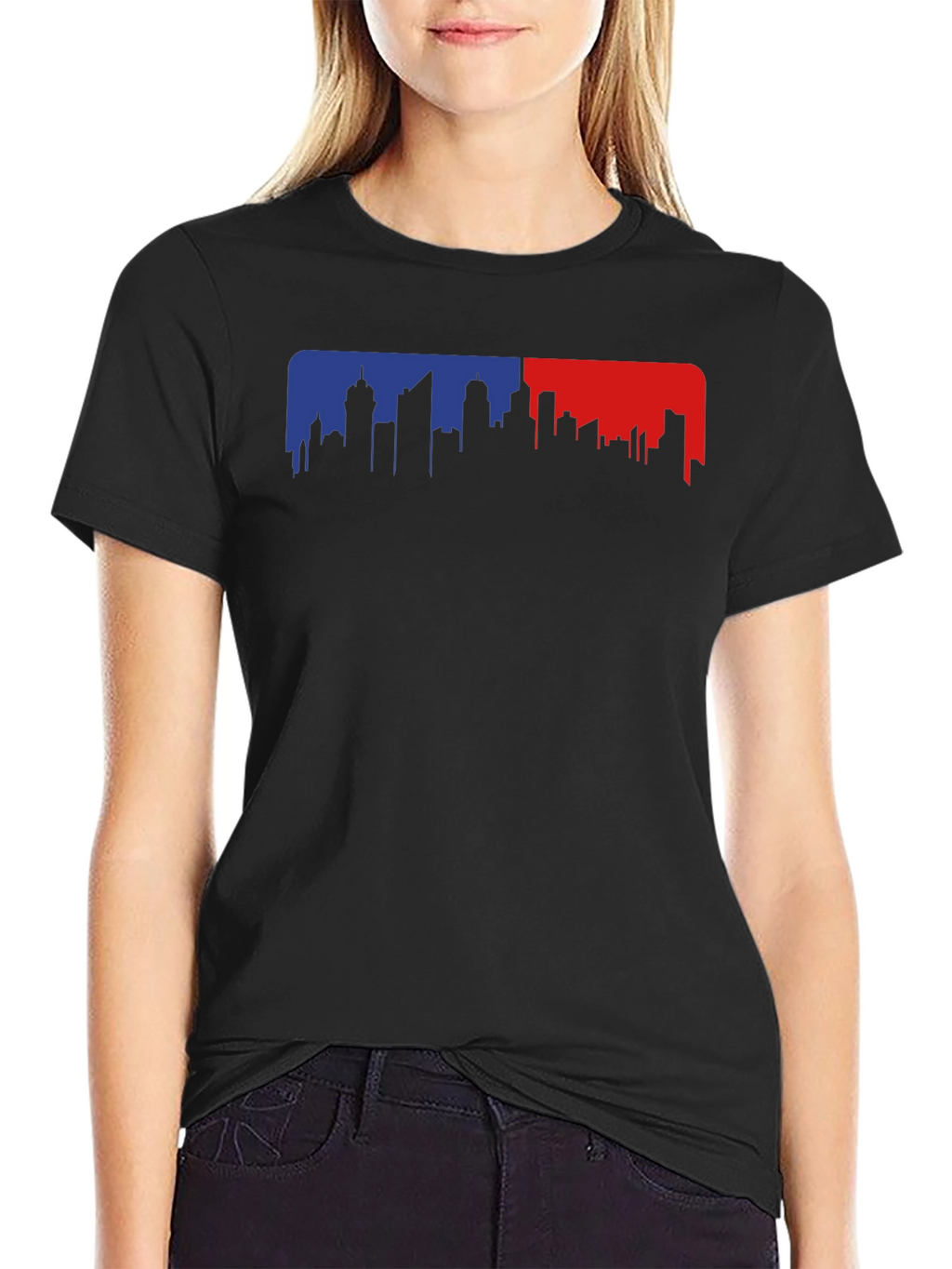 Cityscape Graphic Tee - Modern Urban Style