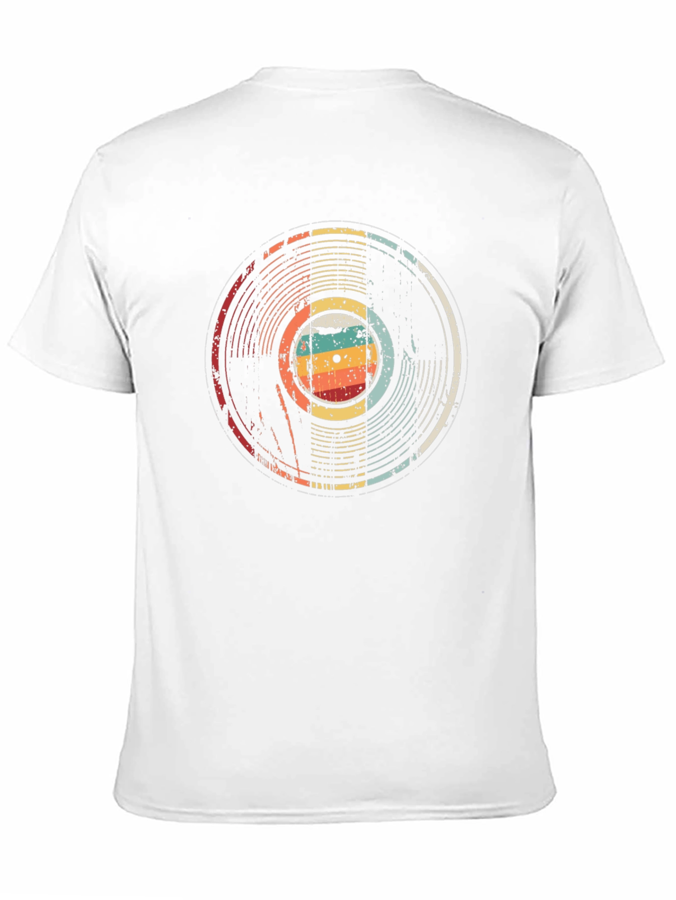 Vintage Record Graphic Tee - Retro Vinyl Music T-Shirt