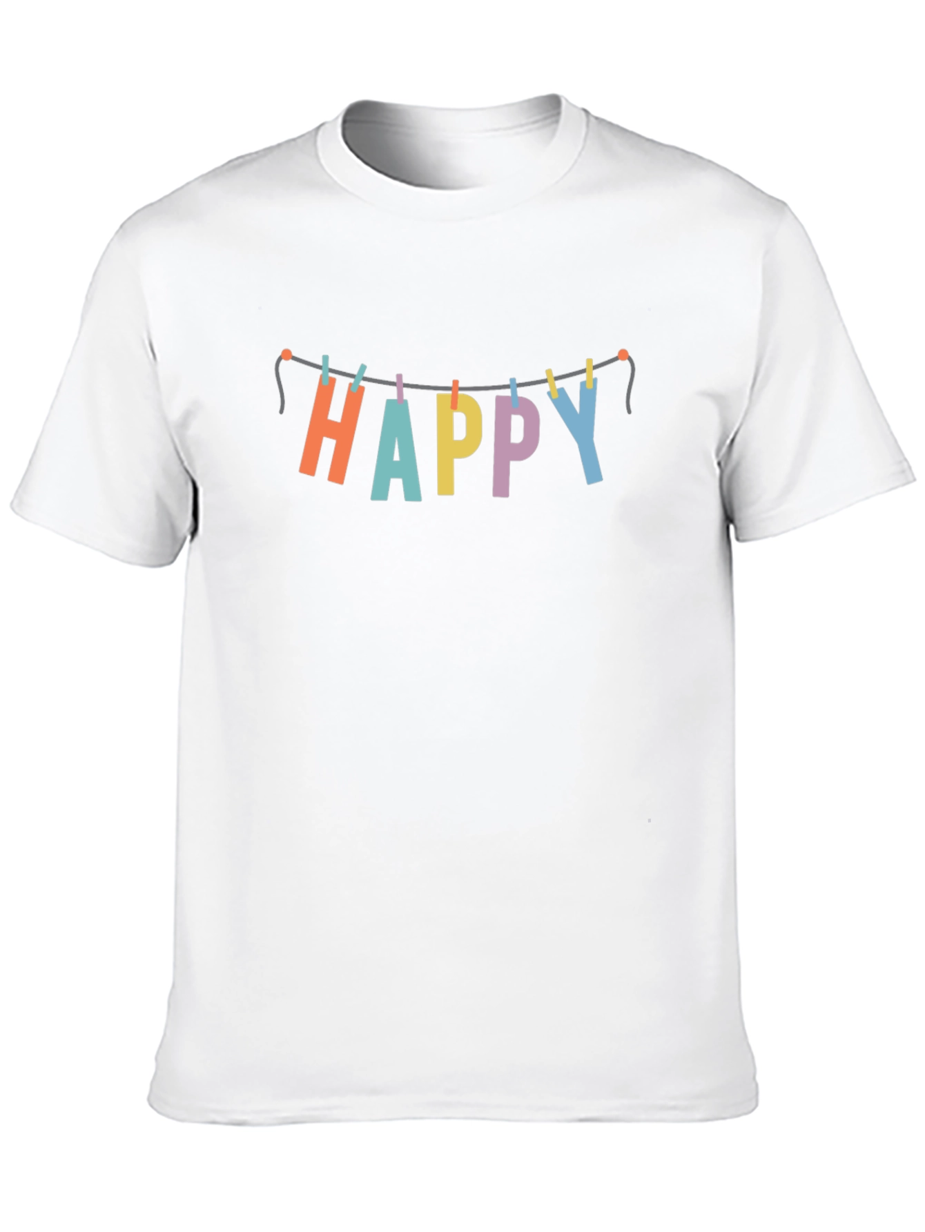 Happy Clothesline Graphic Tee