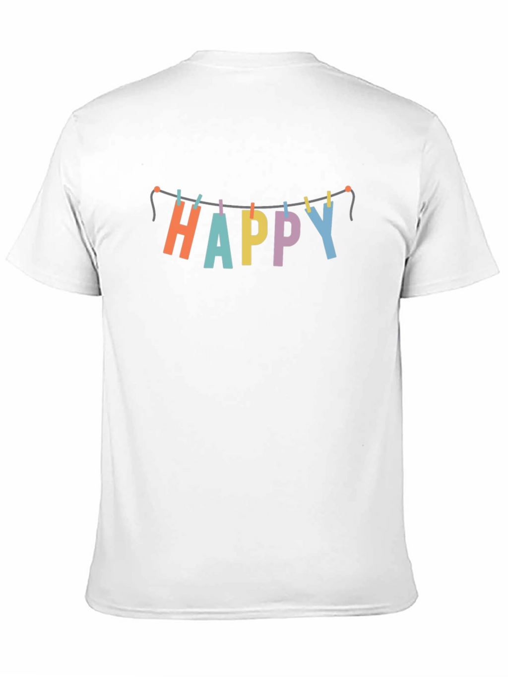 Happy Clothesline Graphic Tee