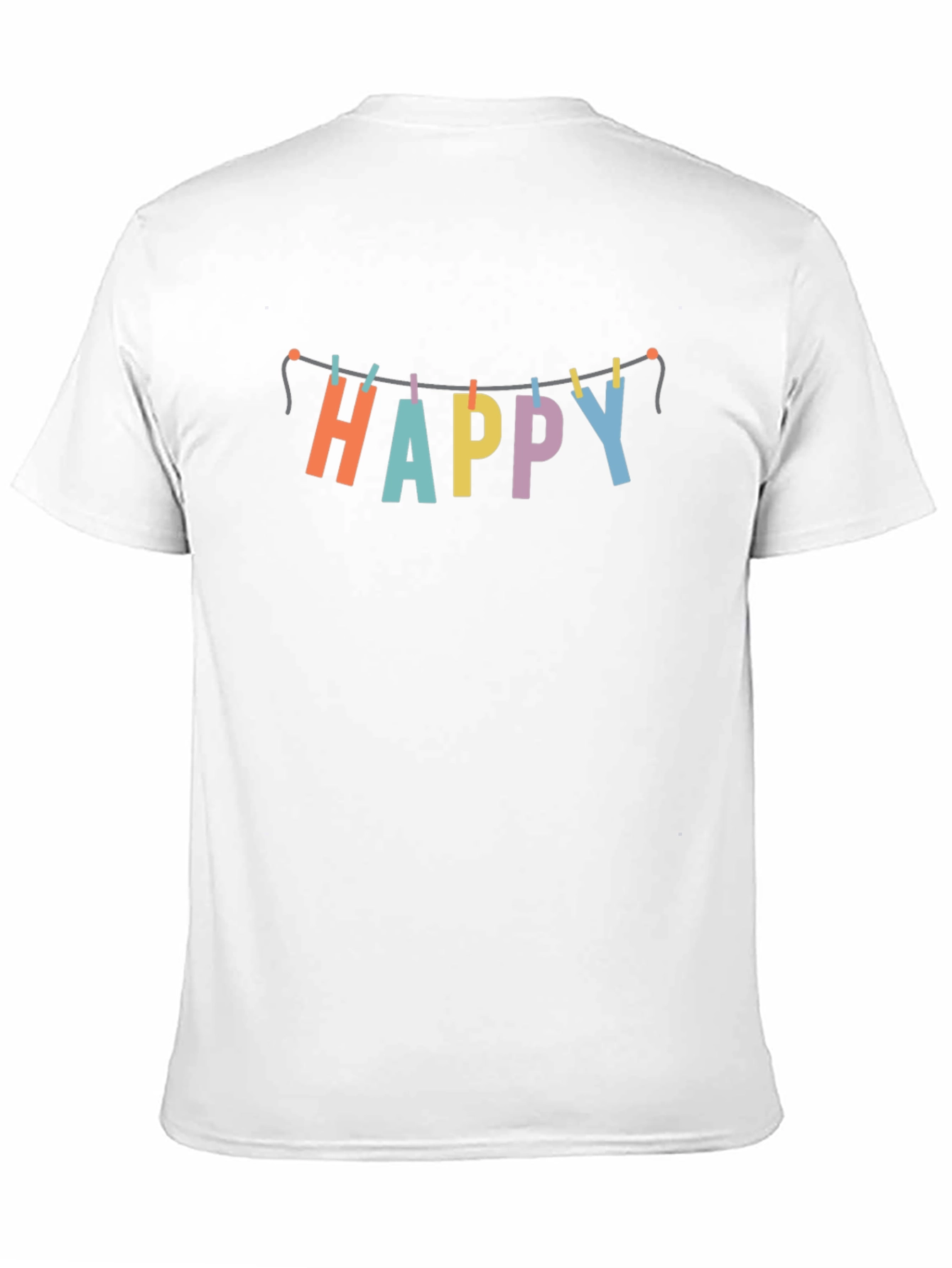 Happy Clothesline Graphic Tee