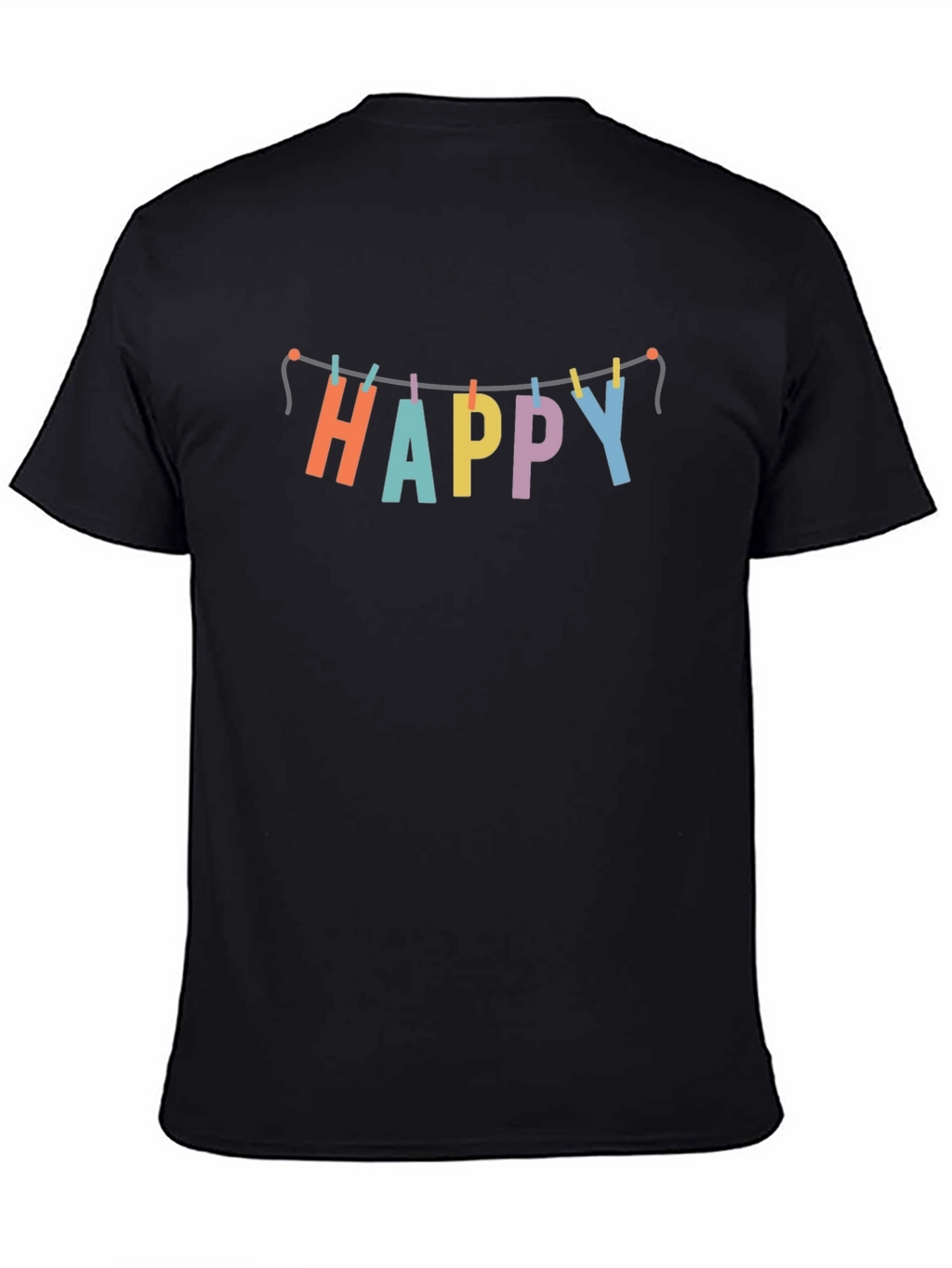 Happy Clothesline Graphic Tee