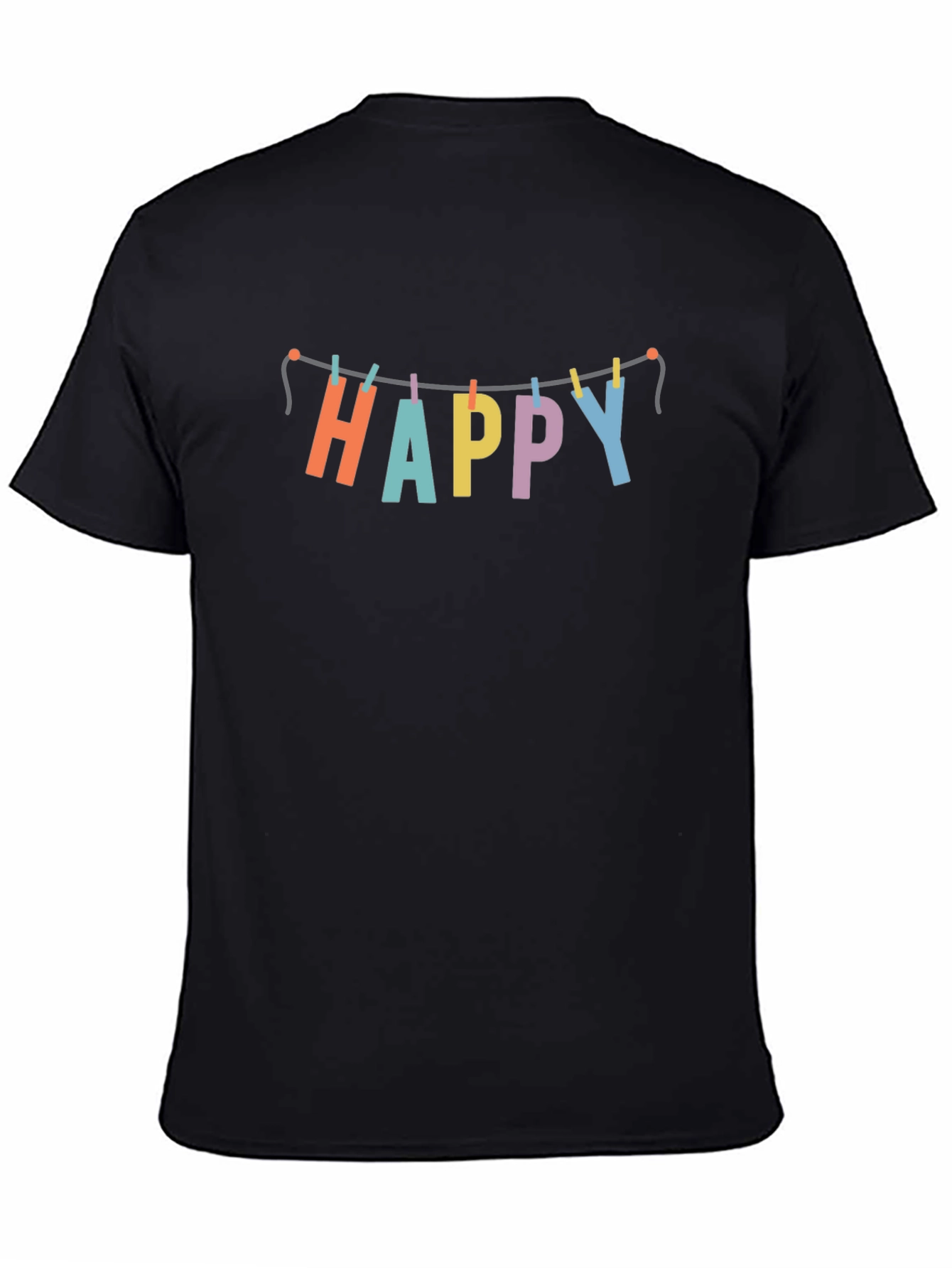 Happy Clothesline Graphic Tee