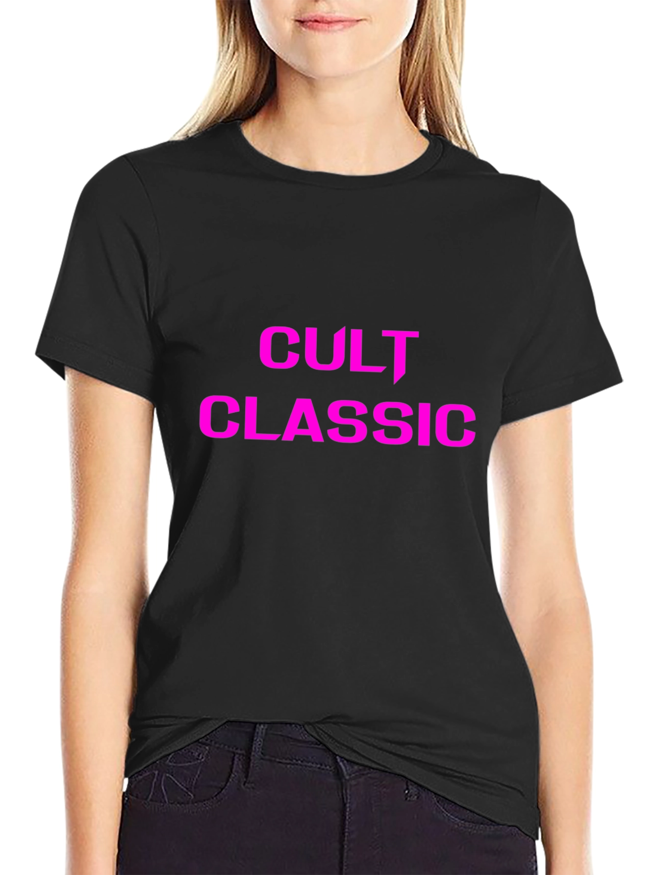 Cult Classic Graphic Tee - Unisex Premium Black T-Shirt