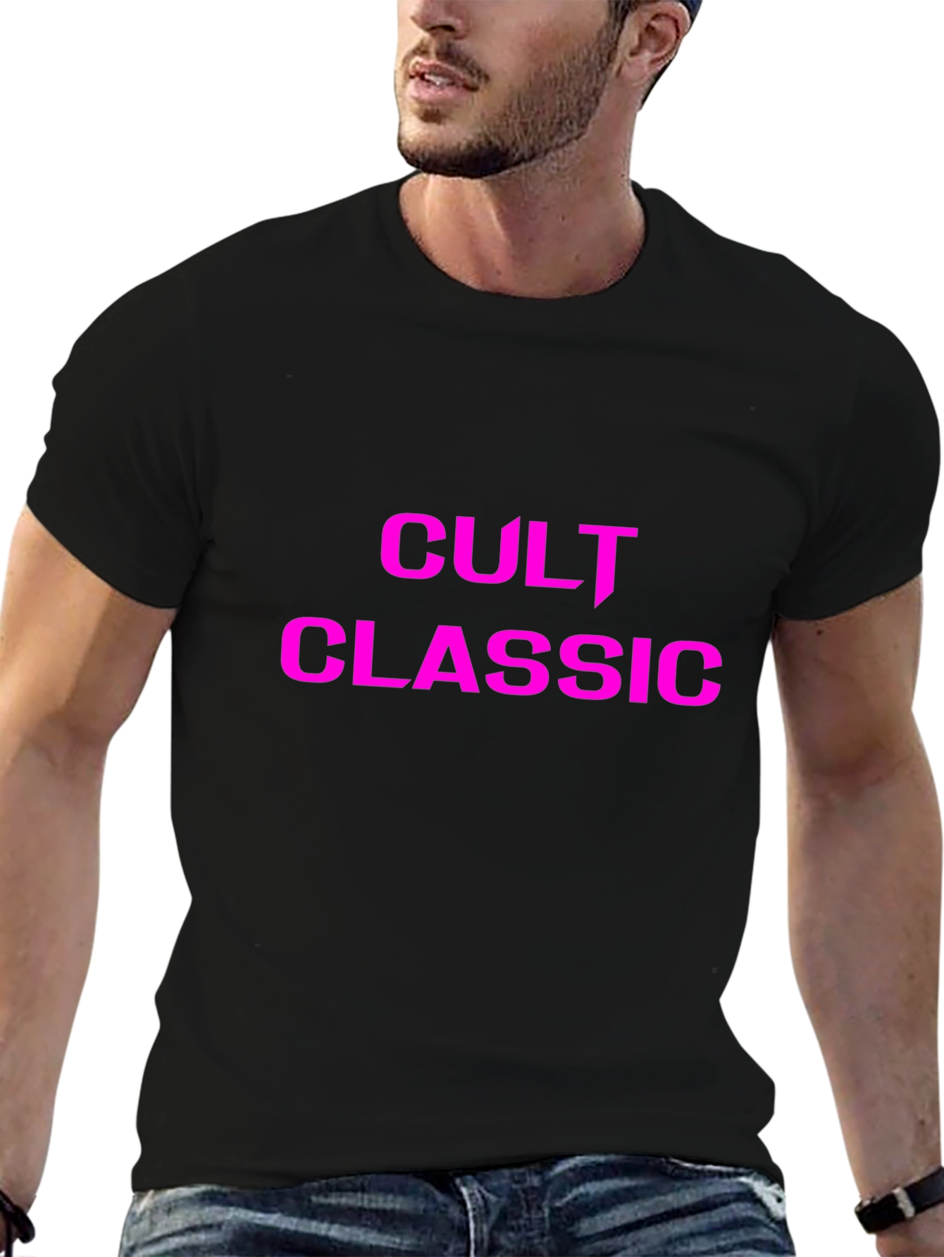 Cult Classic Graphic Tee - Unisex Premium Black T-Shirt