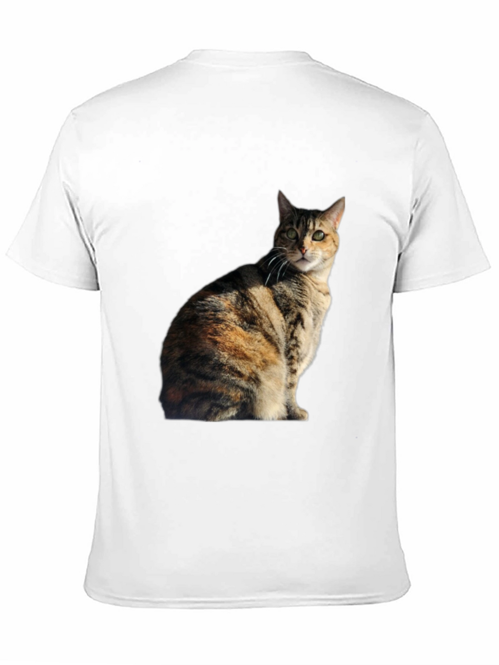 Cat Graphic Black T-Shirt - Unique Design