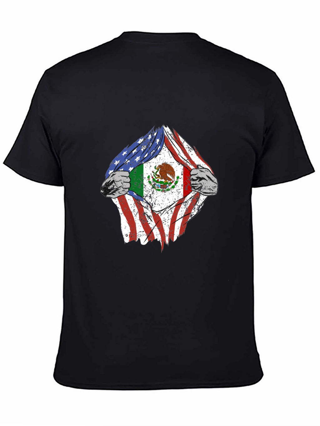 Dual Flag Graphic T-Shirt