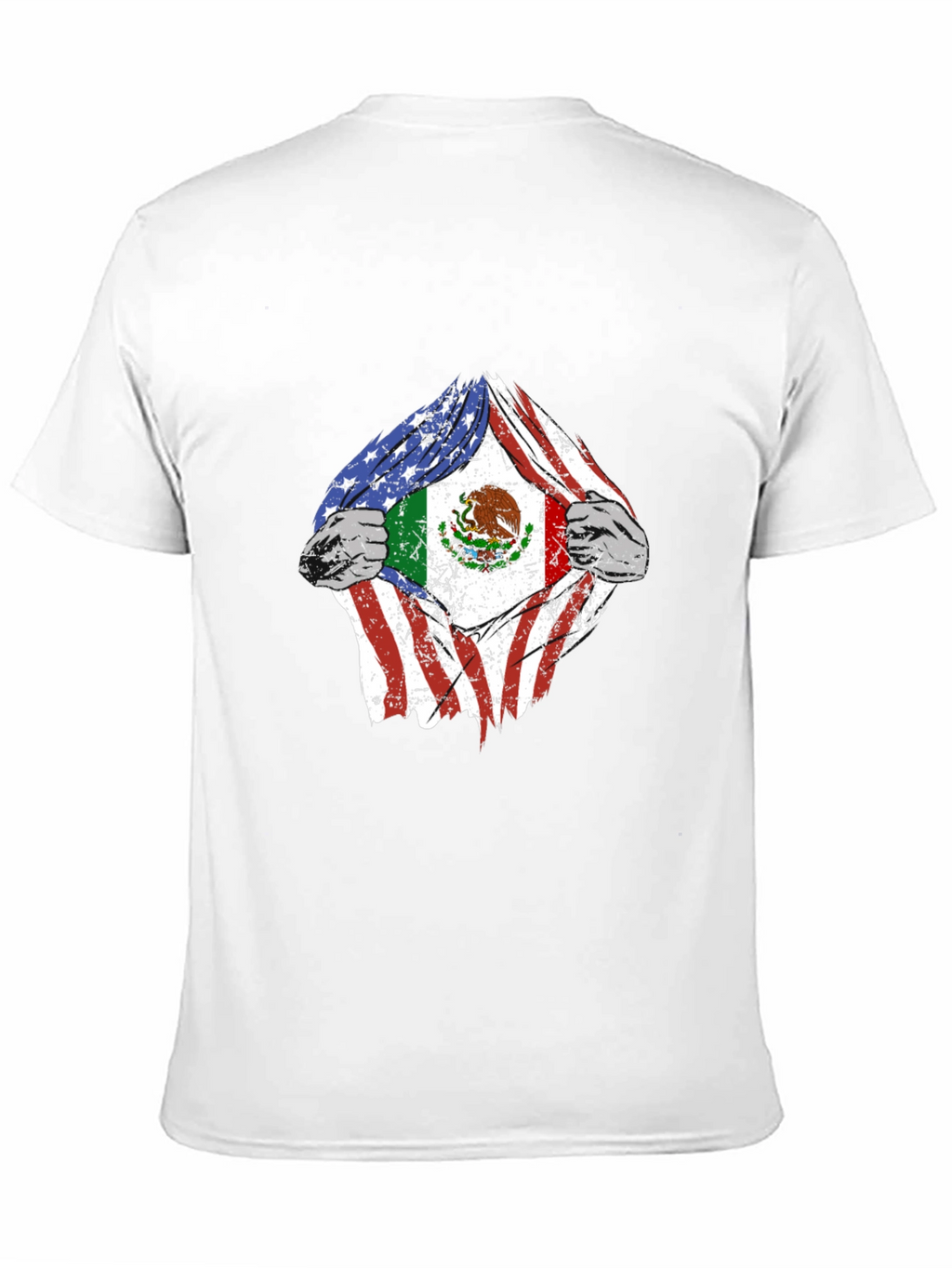 Dual Flag Graphic T-Shirt