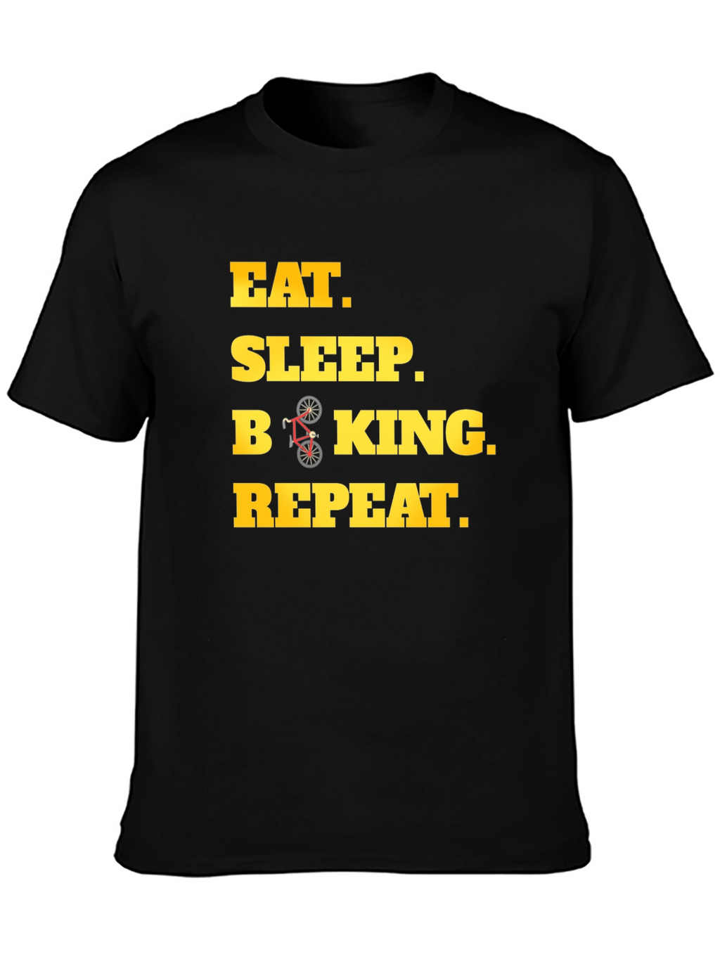Eat Sleep Biking Repeat T-Shirt