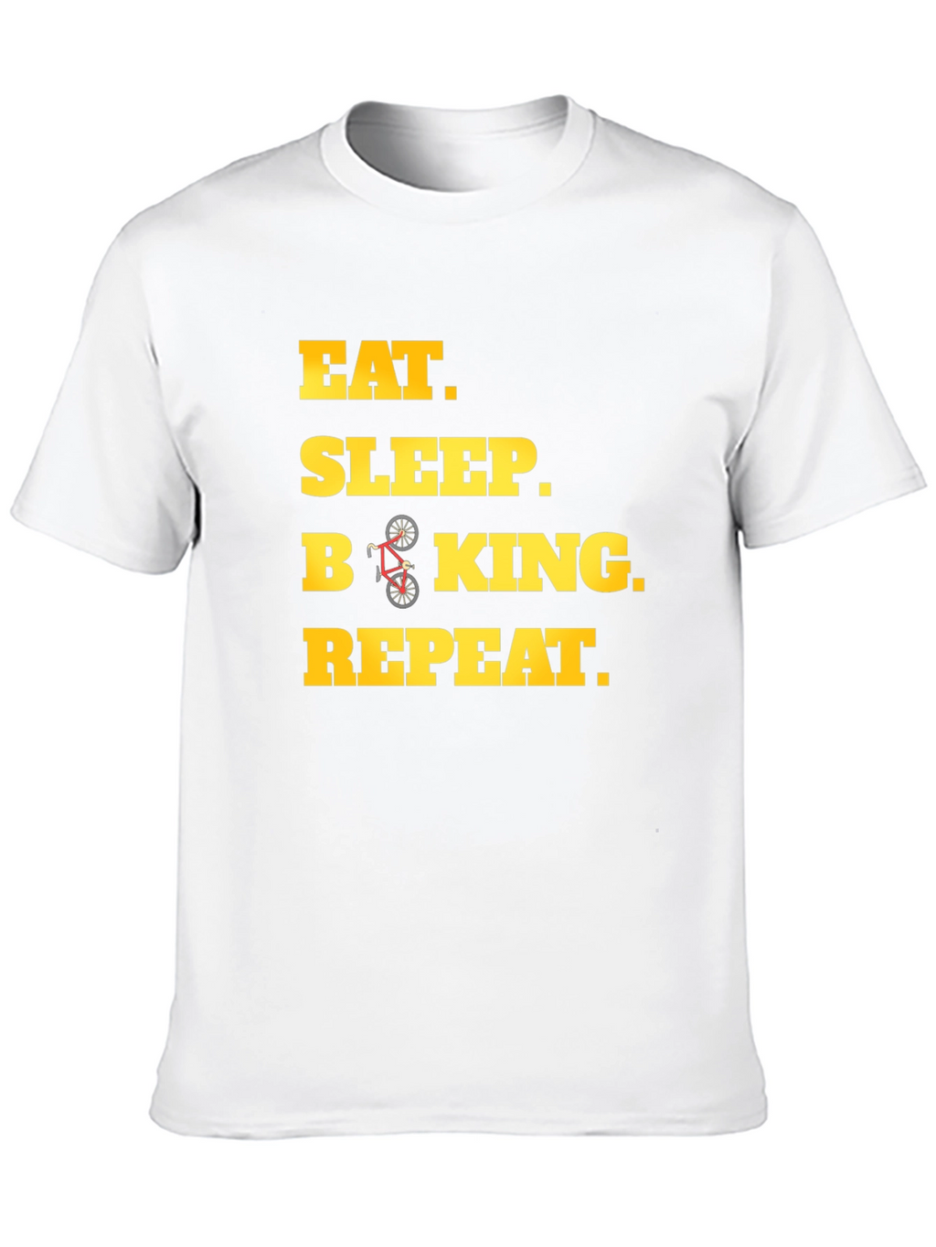 Eat Sleep Biking Repeat T-Shirt