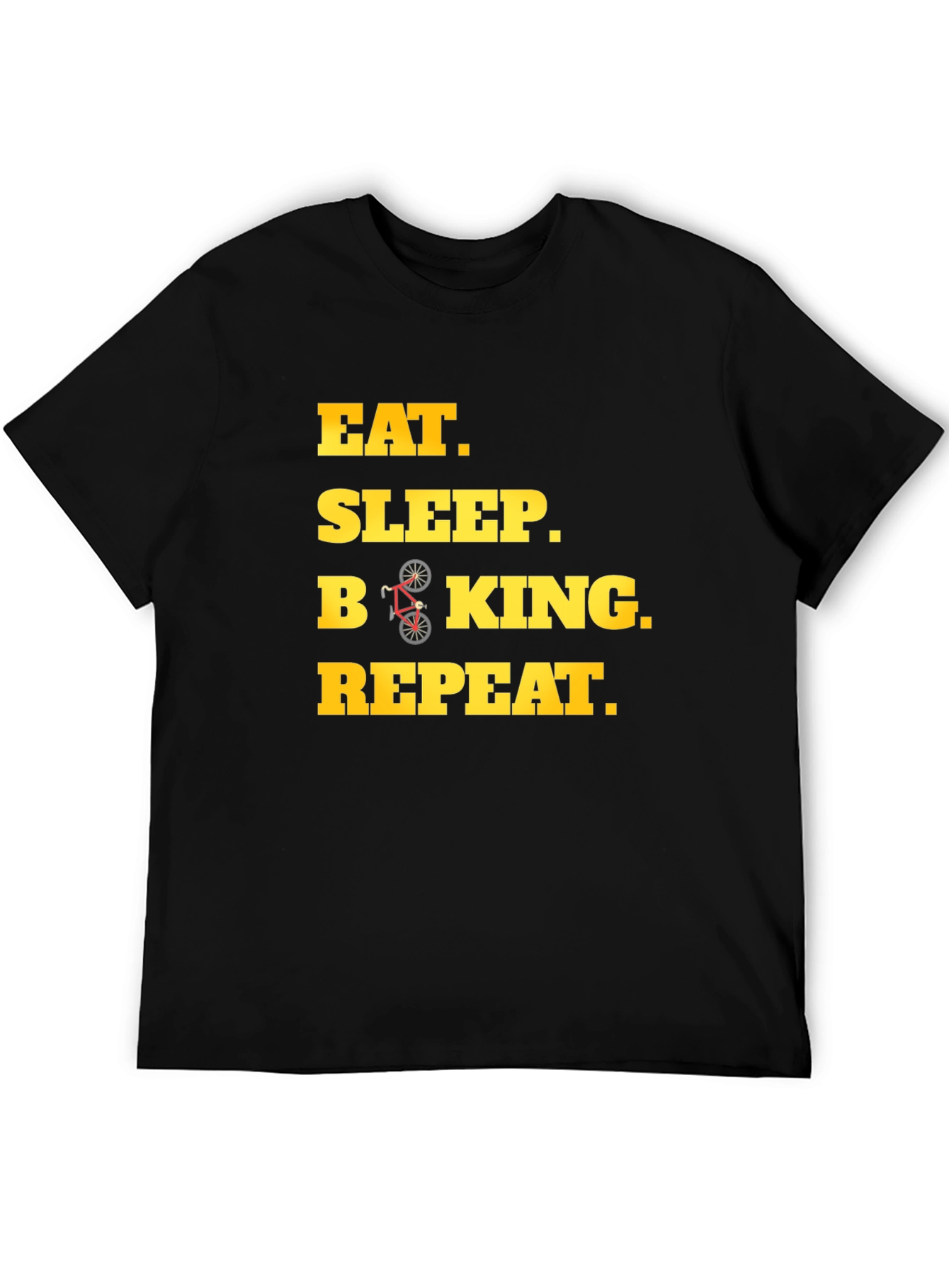 Eat Sleep Biking Repeat T-Shirt