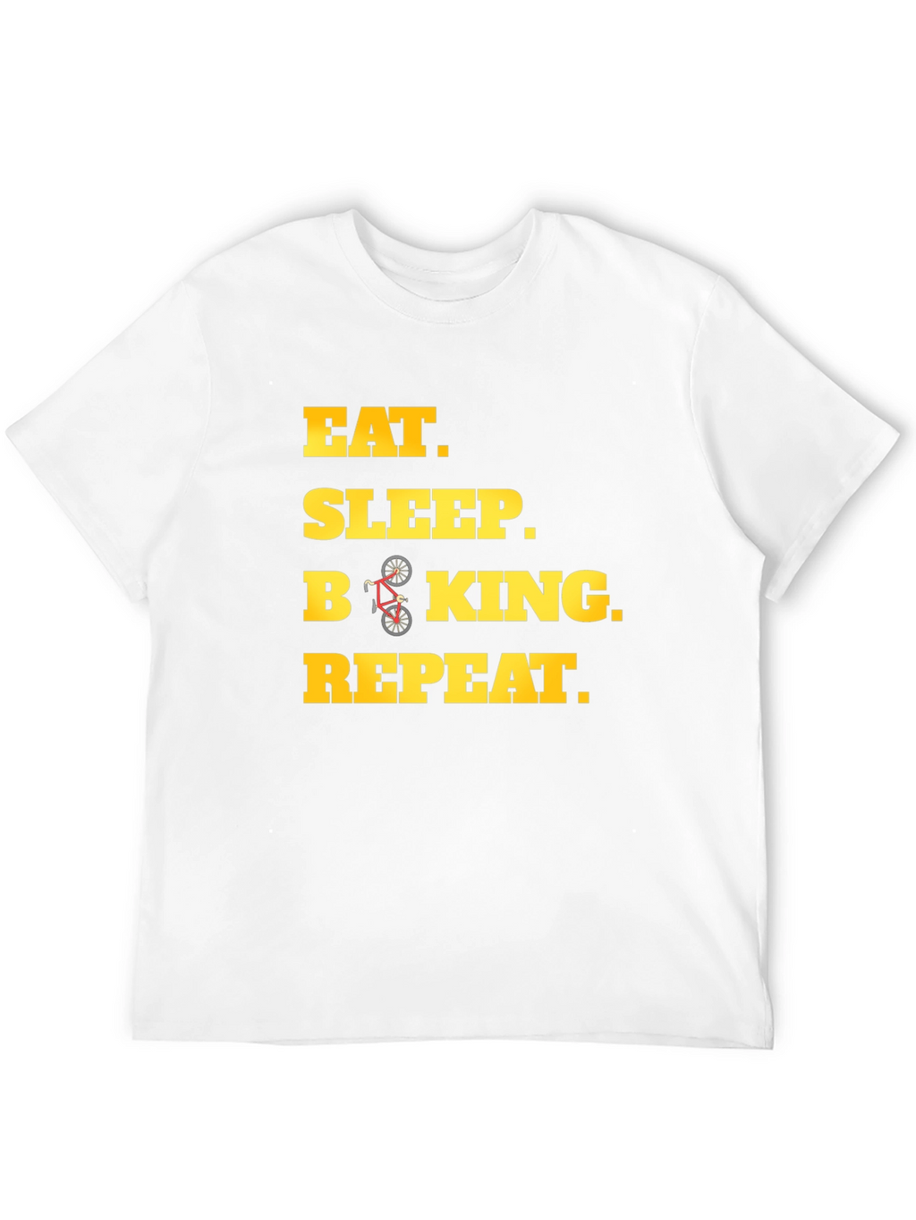 Eat Sleep Biking Repeat T-Shirt
