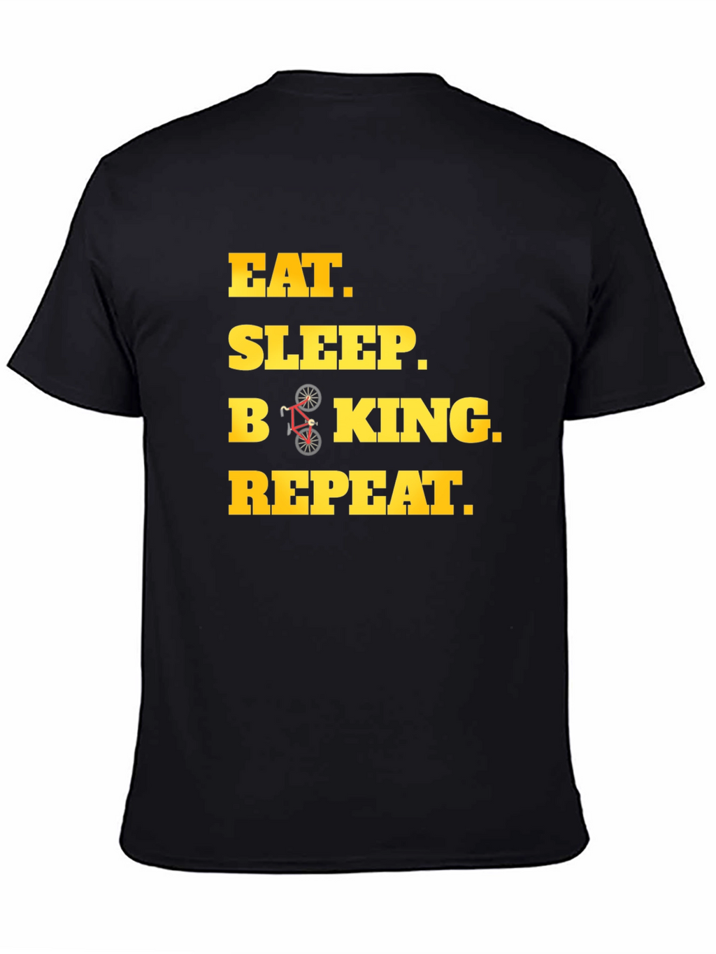 Eat Sleep Biking Repeat T-Shirt