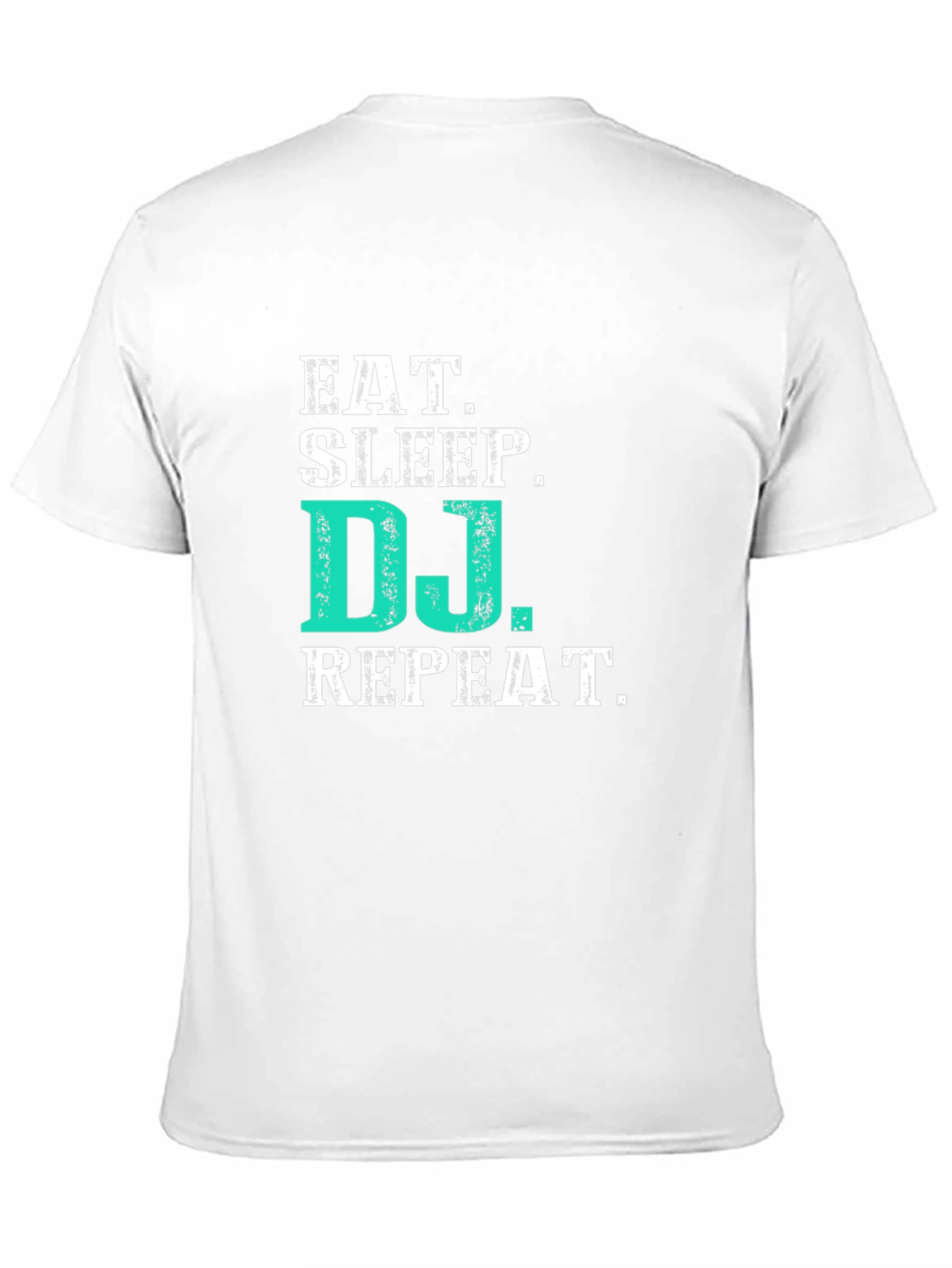 Eat Sleep DJ Repeat Graphic Tee - Black T-Shirt
