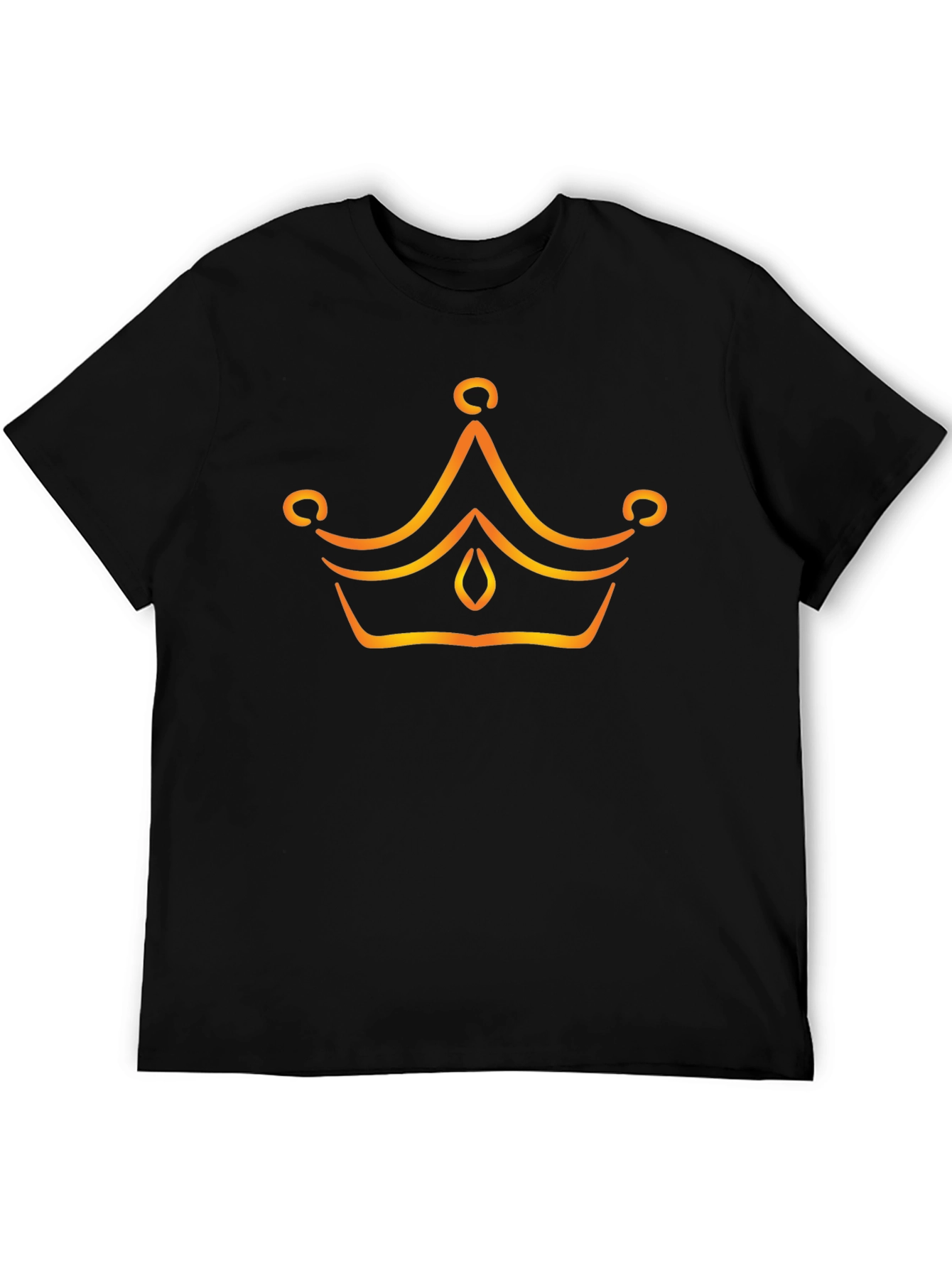 Crown Graphic Tee - Black T-Shirt