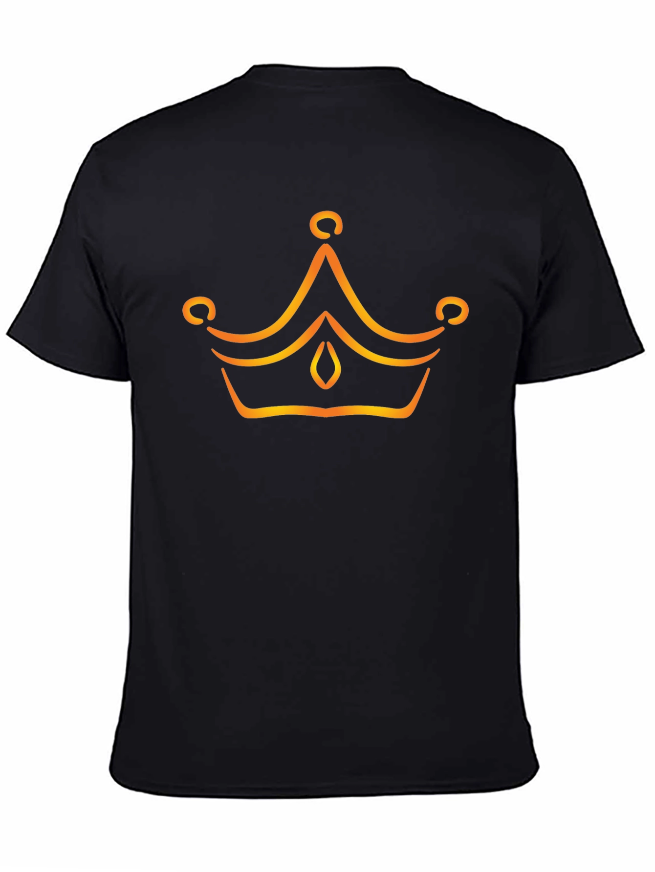 Crown Graphic Tee - Black T-Shirt