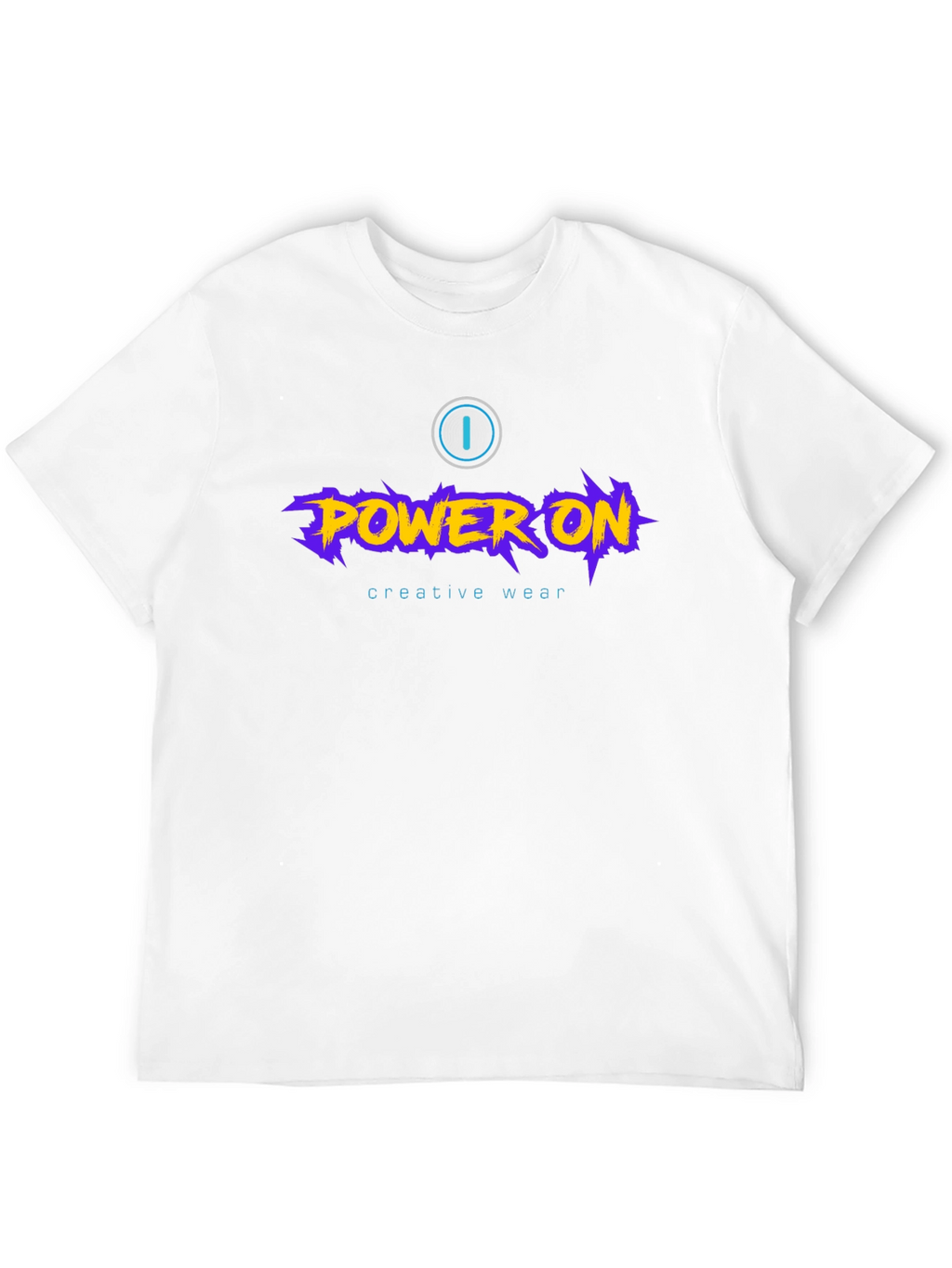 Power On Graphic Tee - Creative Wear