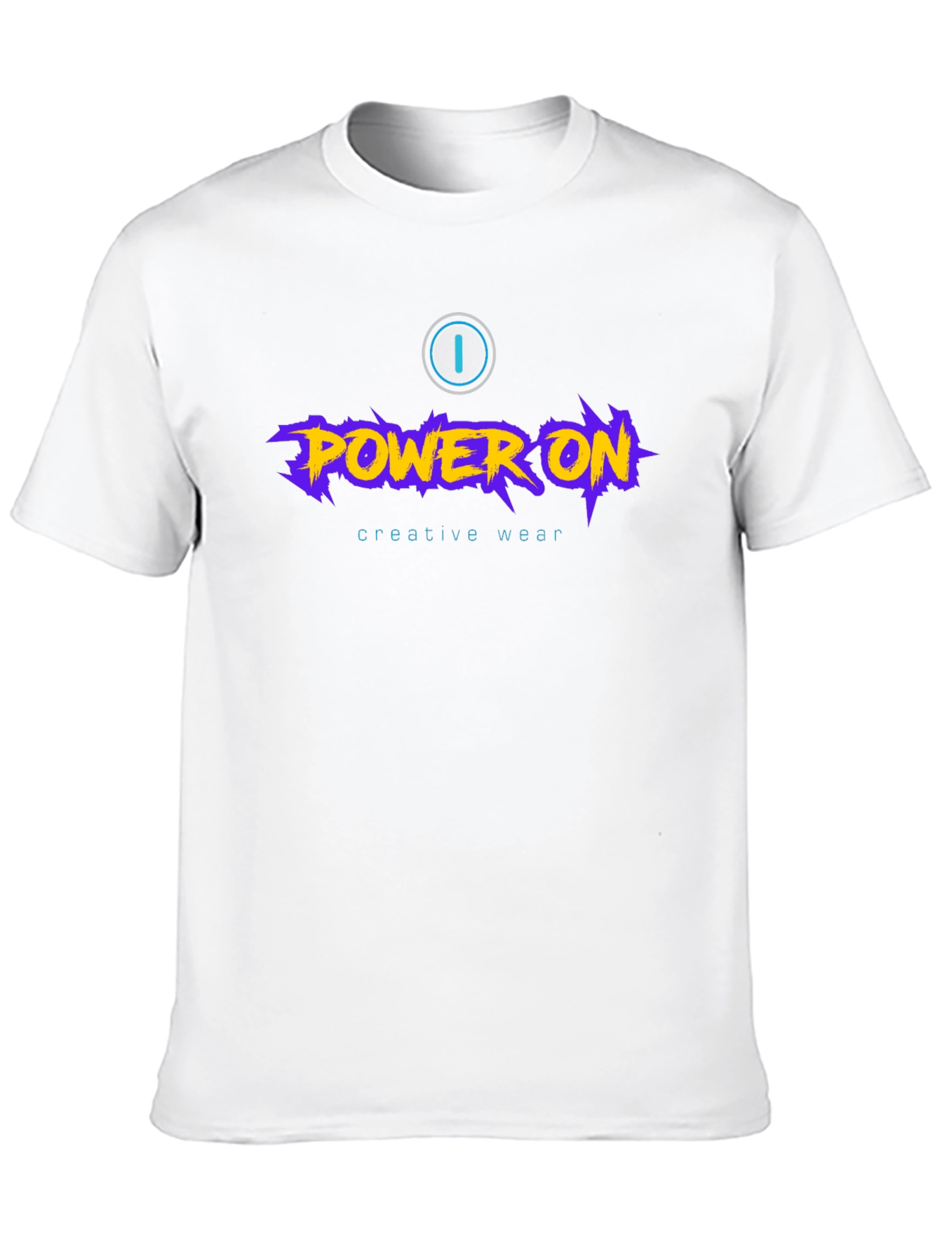 Power On Graphic Tee - Creative Wear