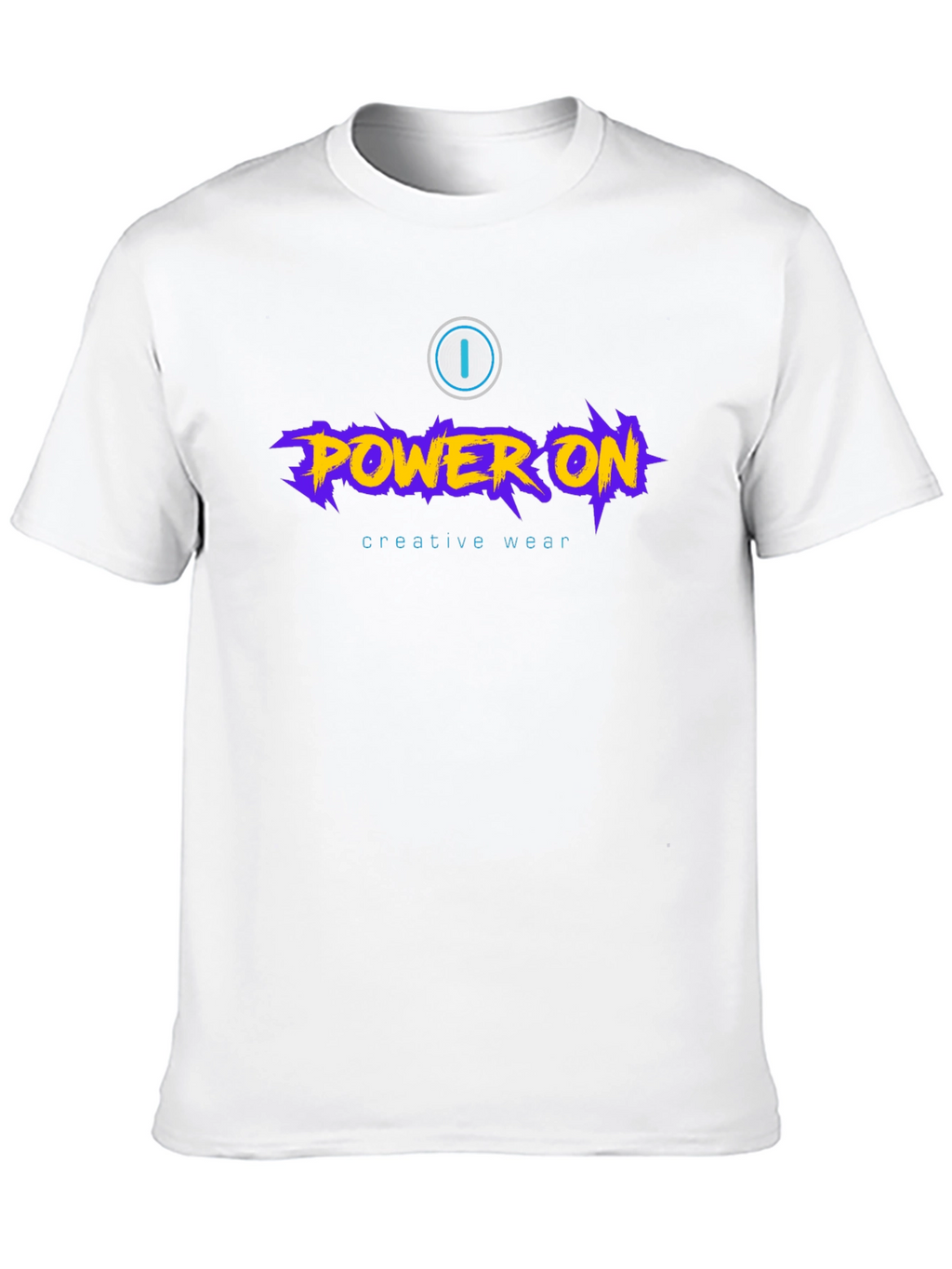 Power On Graphic Tee - Creative Wear