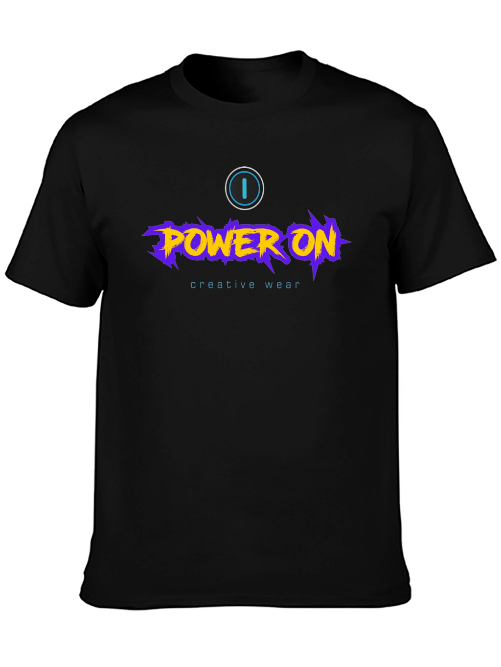 Power On Graphic Tee - Creative Wear