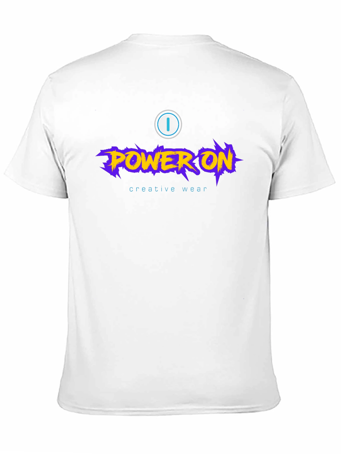 Power On Graphic Tee - Creative Wear
