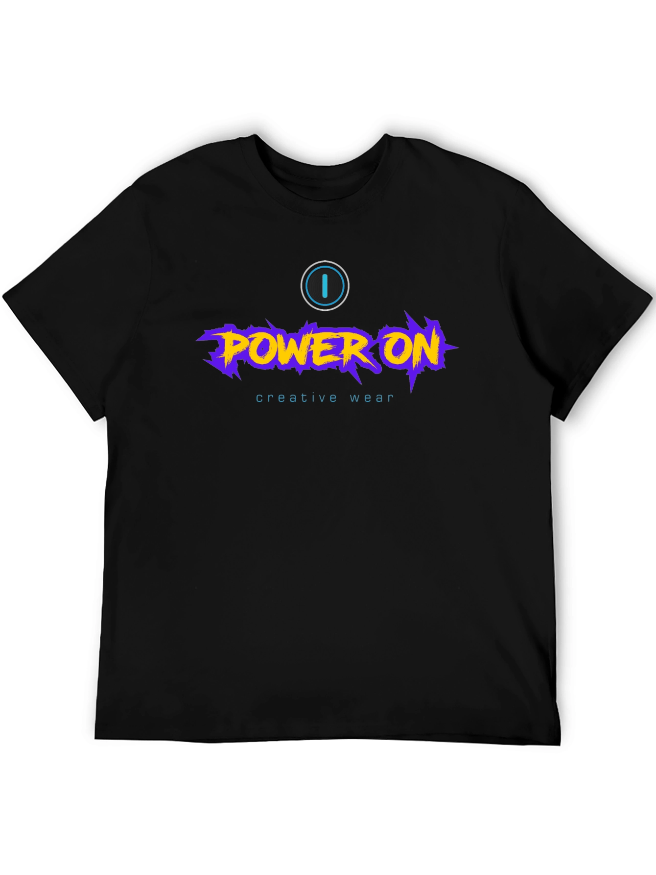 Power On Graphic Tee - Creative Wear