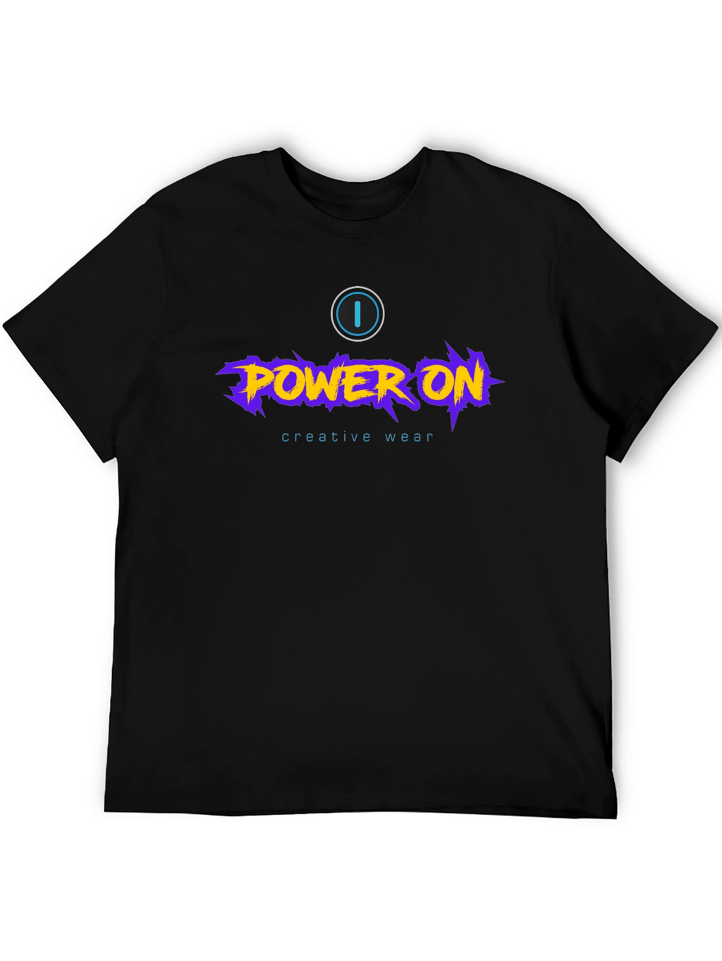 Power On Graphic Tee - Creative Wear