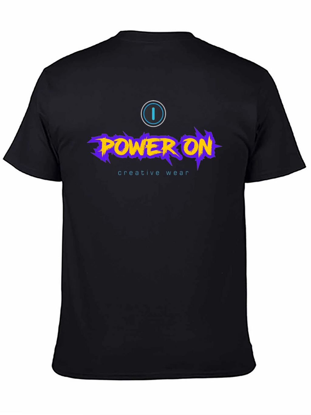 Power On Graphic Tee - Creative Wear