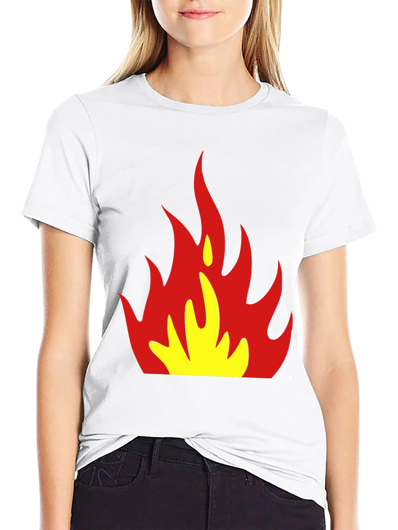 Flaming Hot Graphic Tee - Bold & Trendy