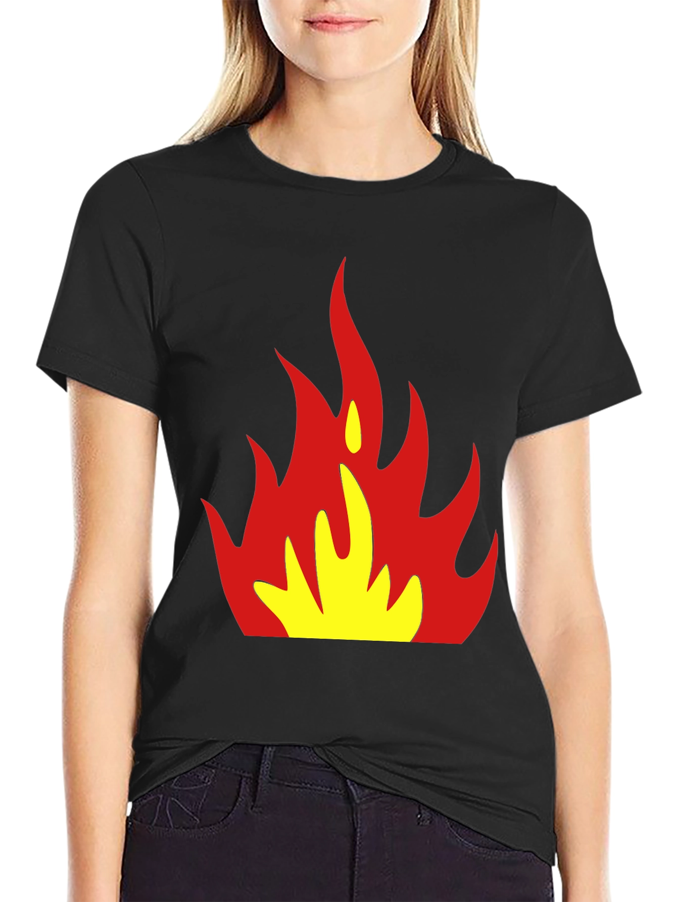 Flaming Hot Graphic Tee - Bold & Trendy