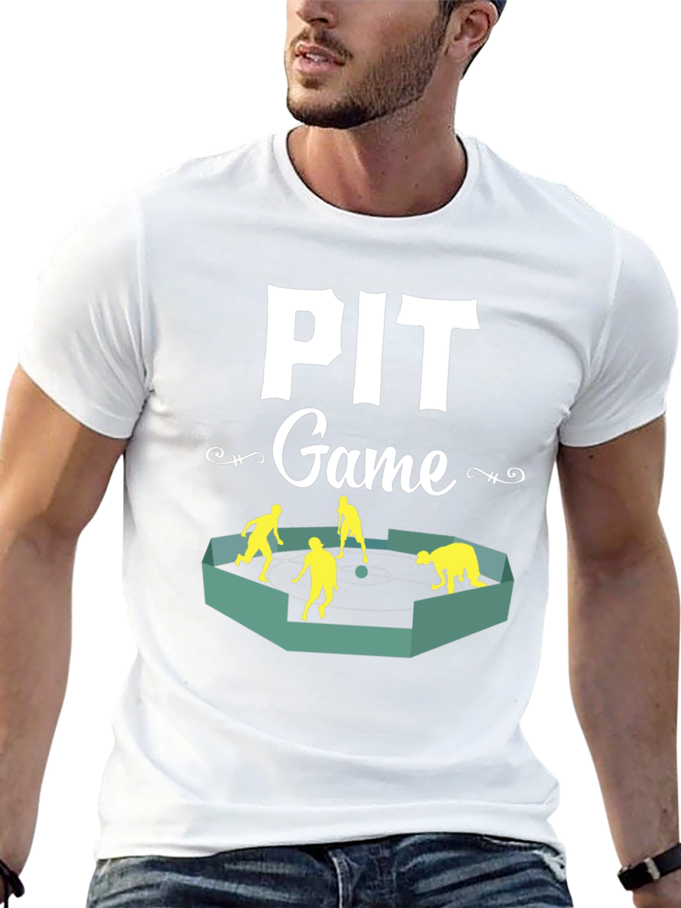 Pit Game Graphic T-Shirt - Unisex