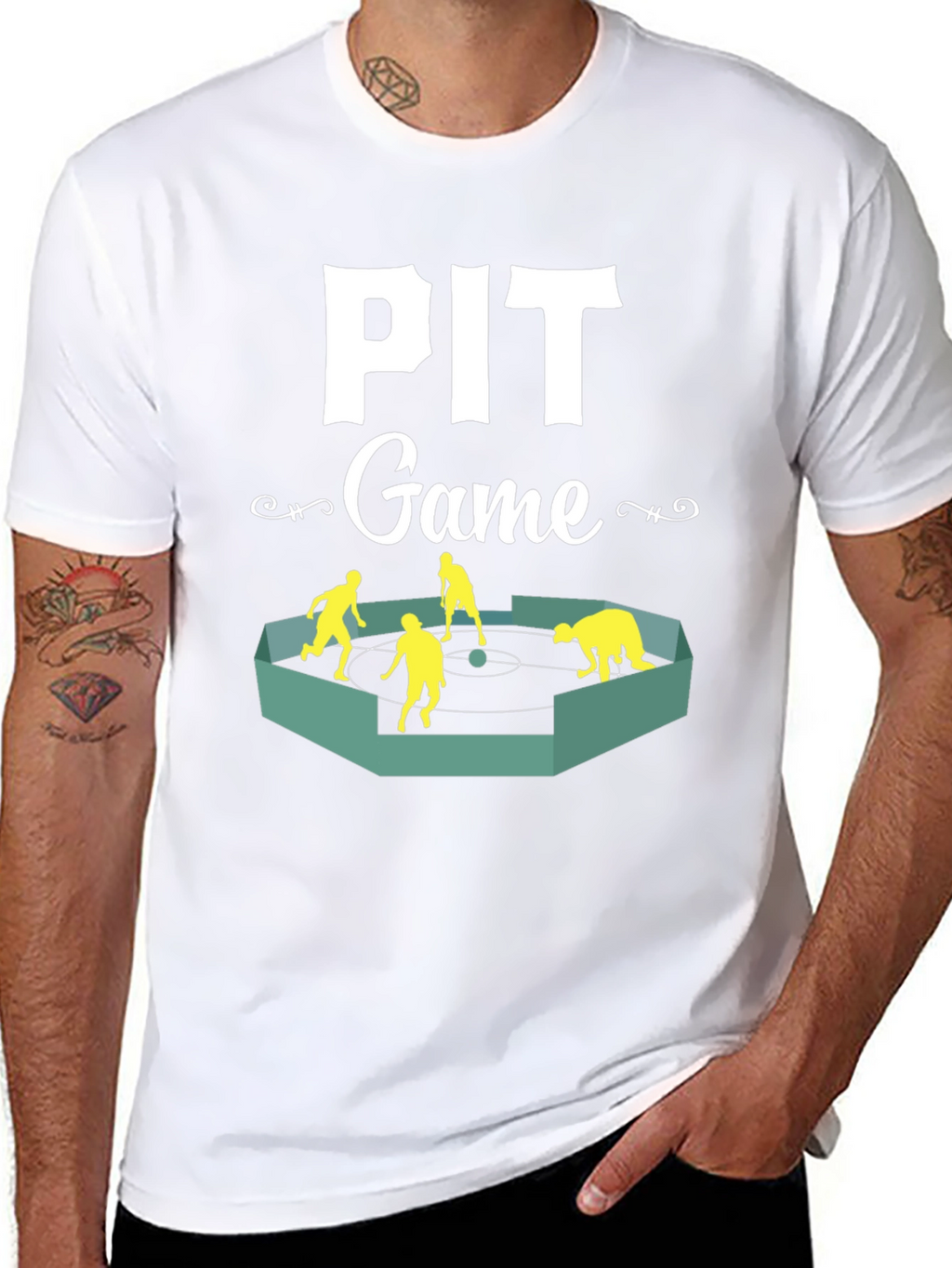 Pit Game Graphic T-Shirt - Unisex
