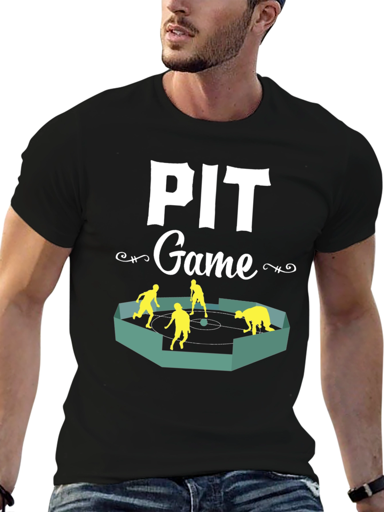 Pit Game Graphic T-Shirt - Unisex