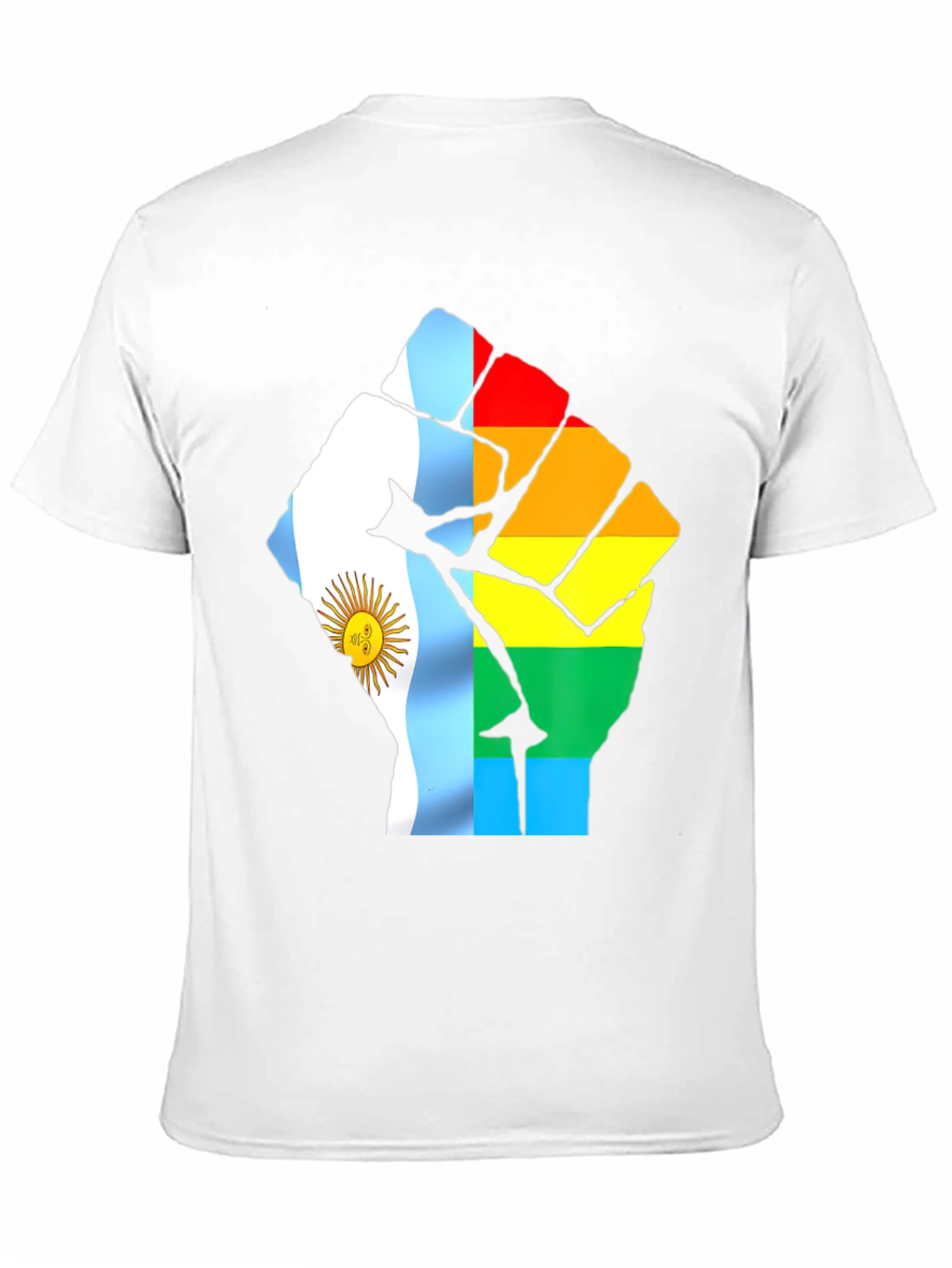Argentina Pride Fist T-Shirt