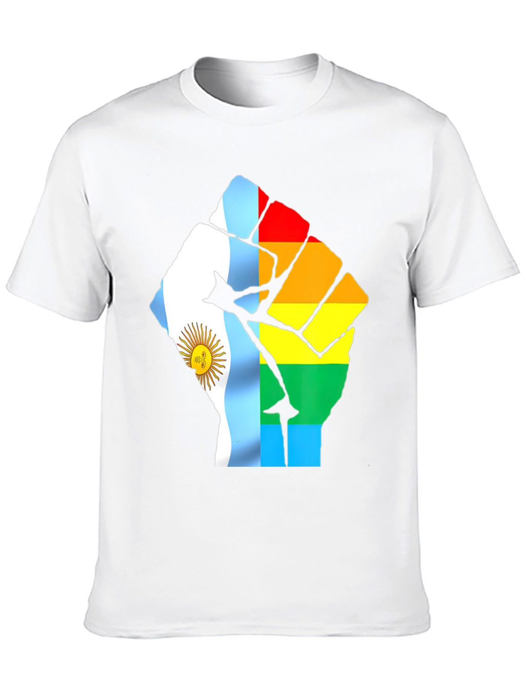 Argentina Pride Fist T-Shirt