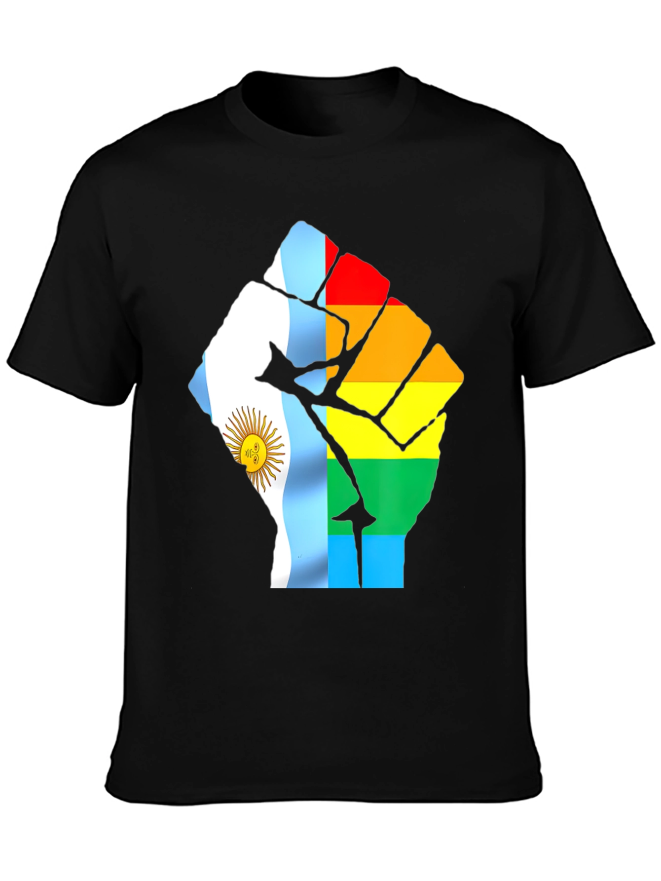 Argentina Pride Fist T-Shirt