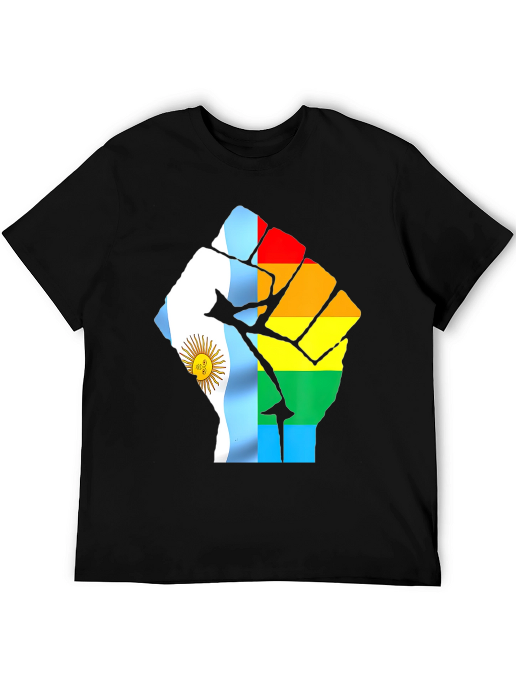 Argentina Pride Fist T-Shirt