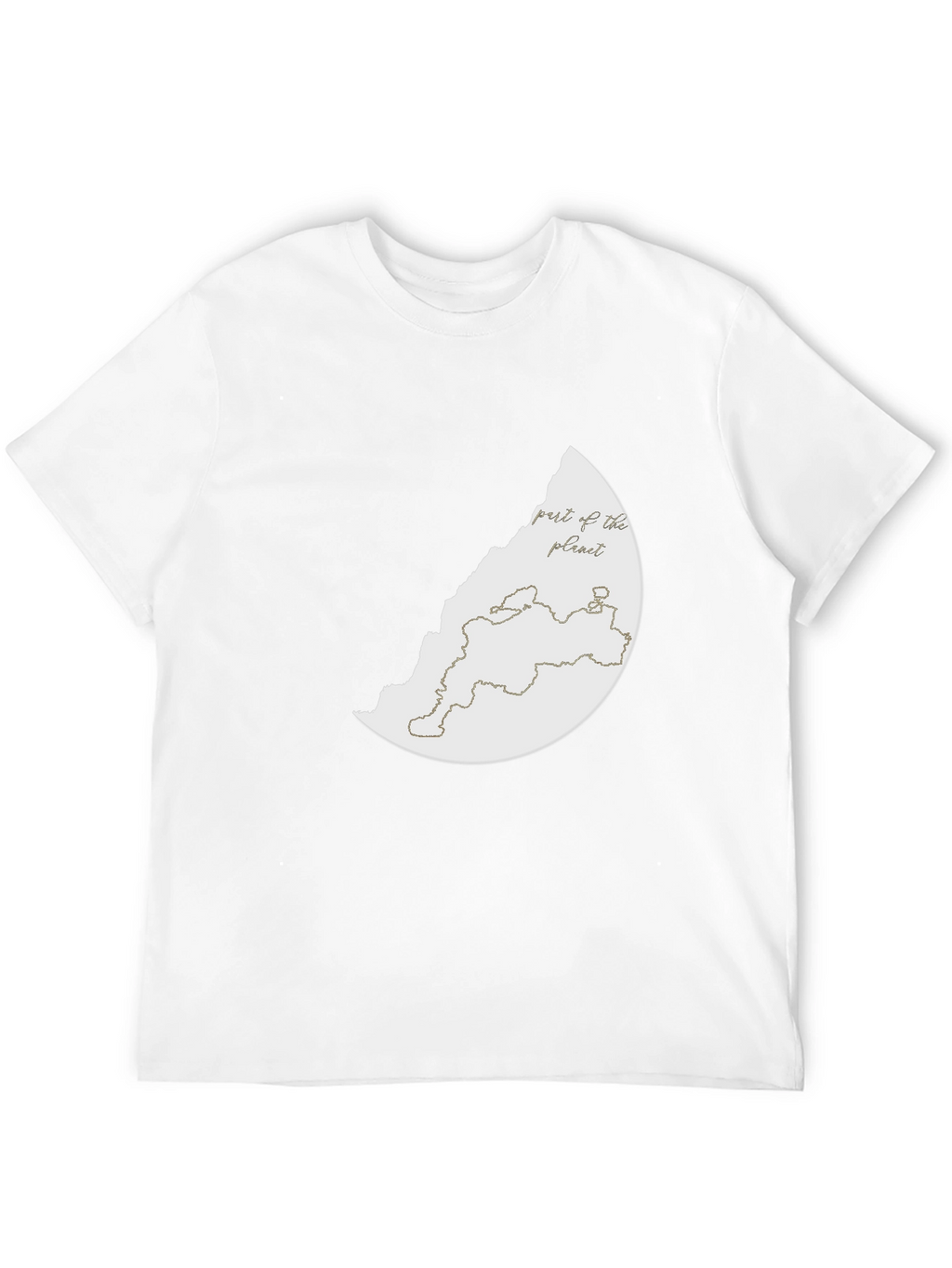 Planet Graphic Tee - Modern Casual Style