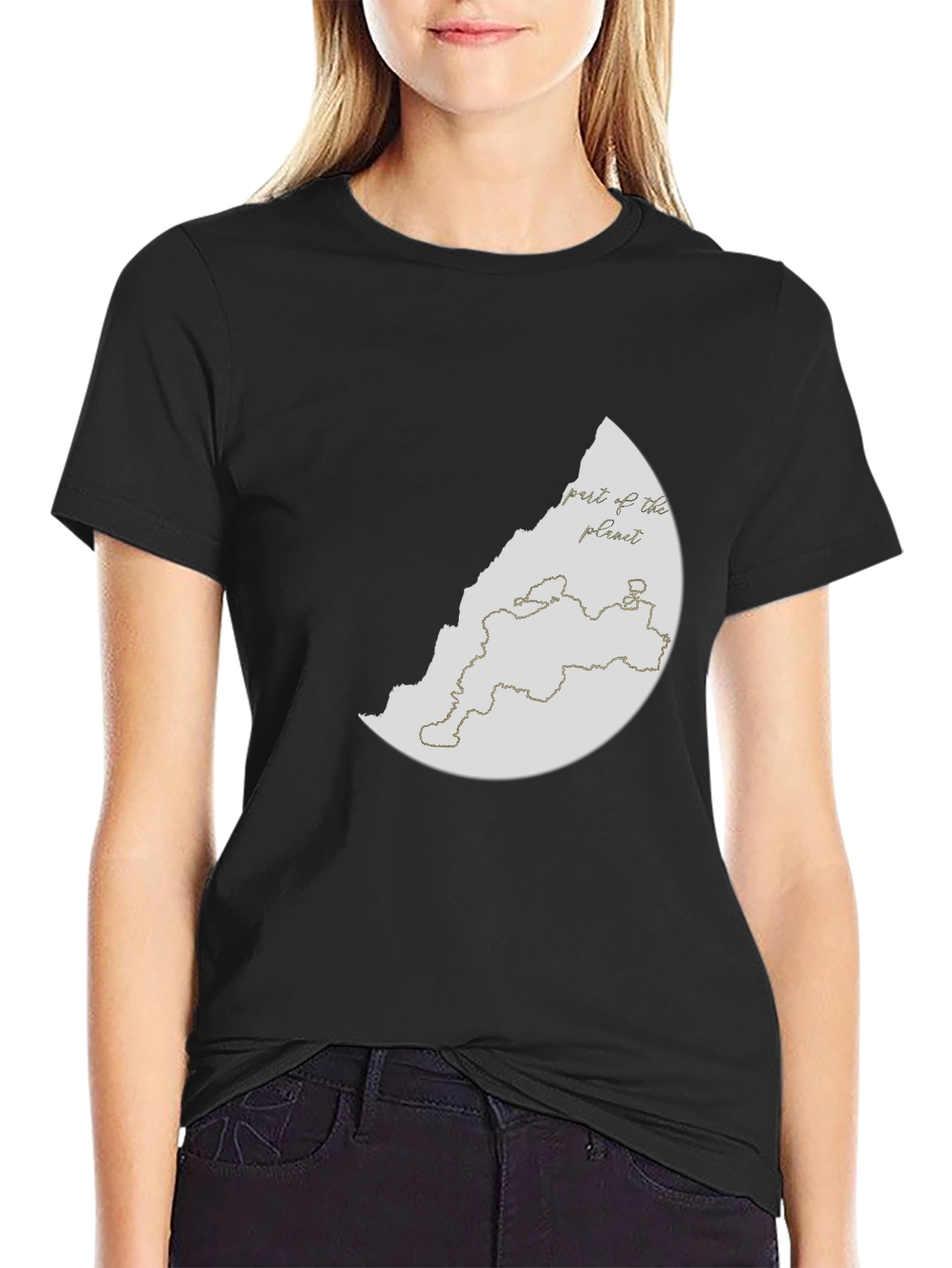Planet Graphic Tee - Modern Casual Style