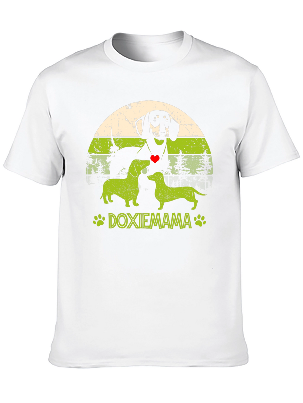 Doxie Mama Dachshund Dog Lover Graphic Tee