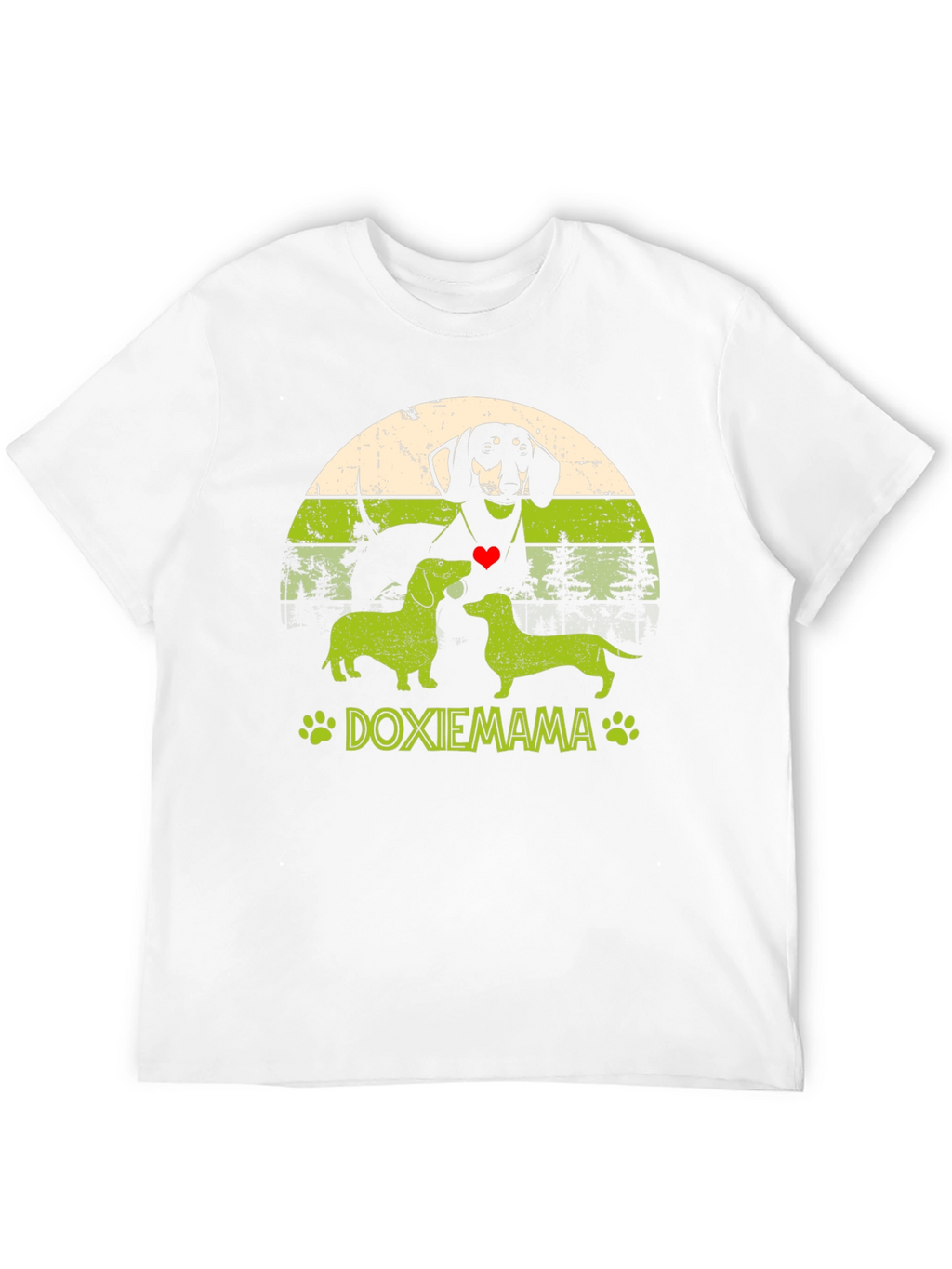 Doxie Mama Dachshund Dog Lover Graphic Tee