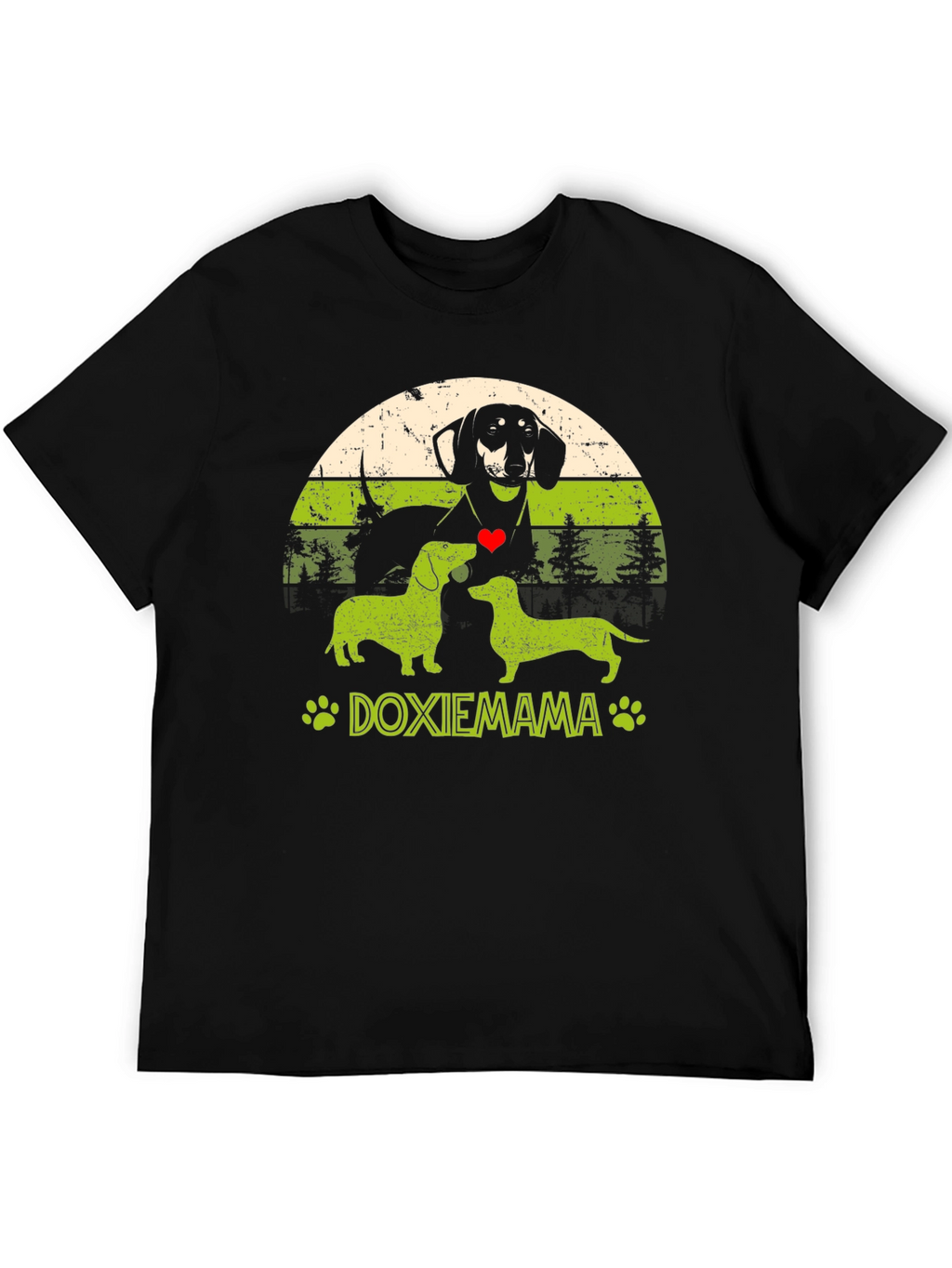 Doxie Mama Dachshund Dog Lover Graphic Tee