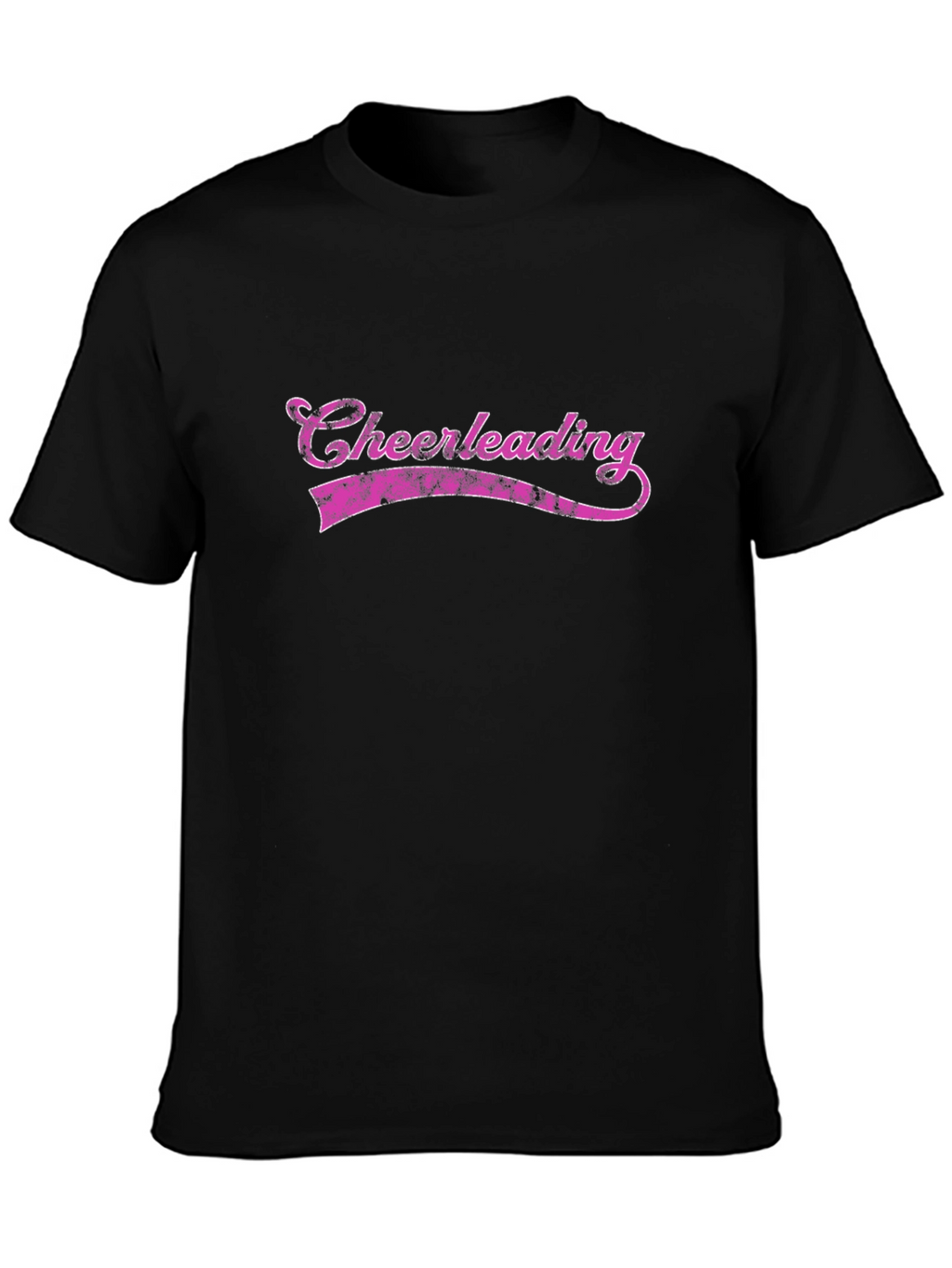 Cheerleading Pink Graphic T-Shirt