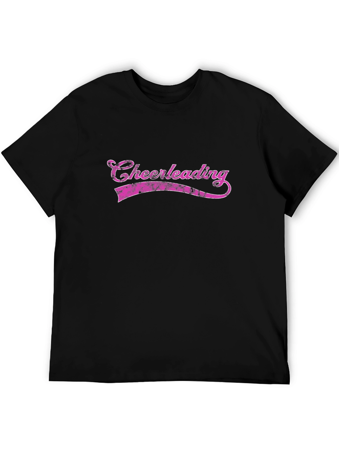 Cheerleading Pink Graphic T-Shirt