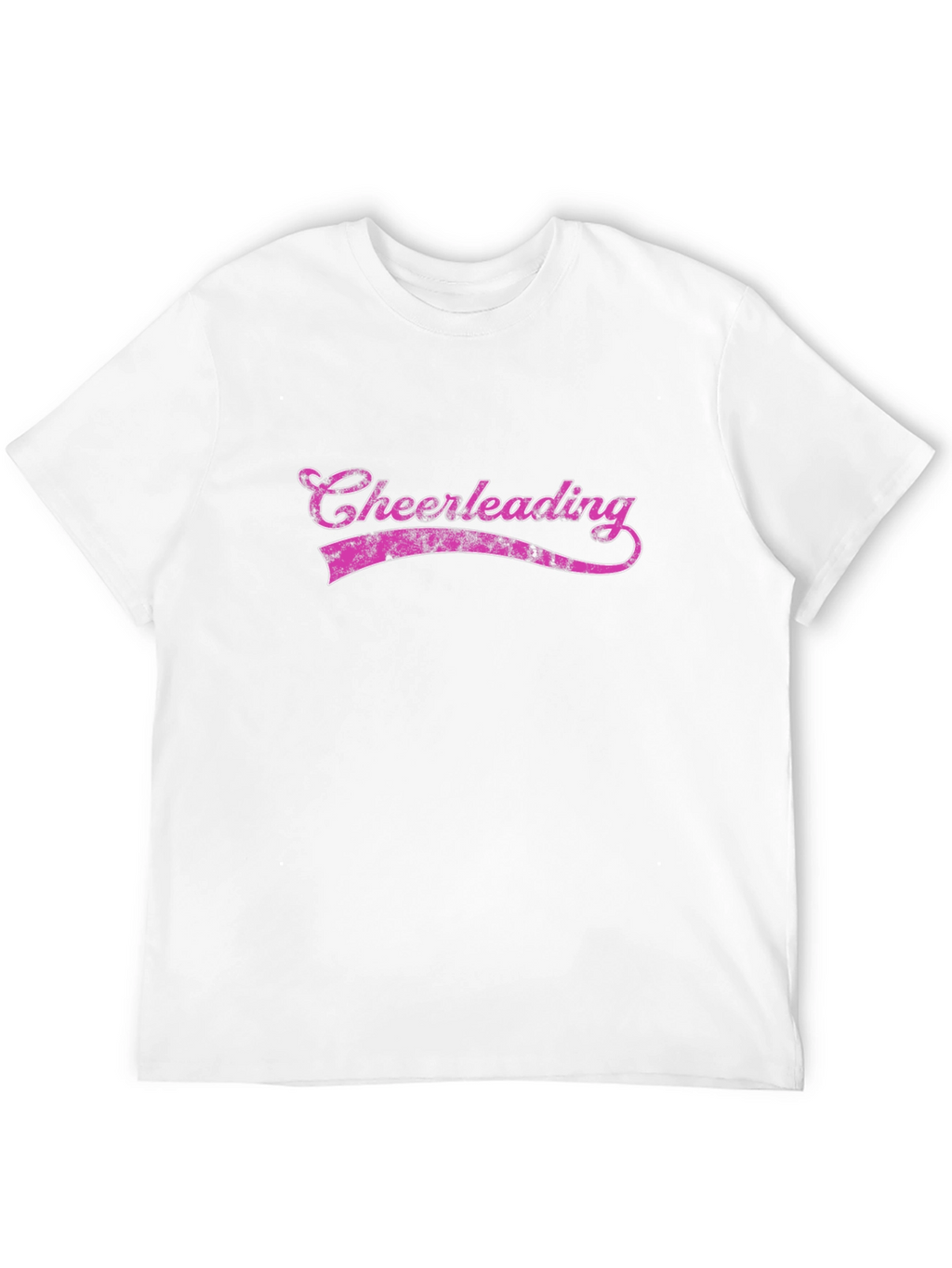 Cheerleading Pink Graphic T-Shirt